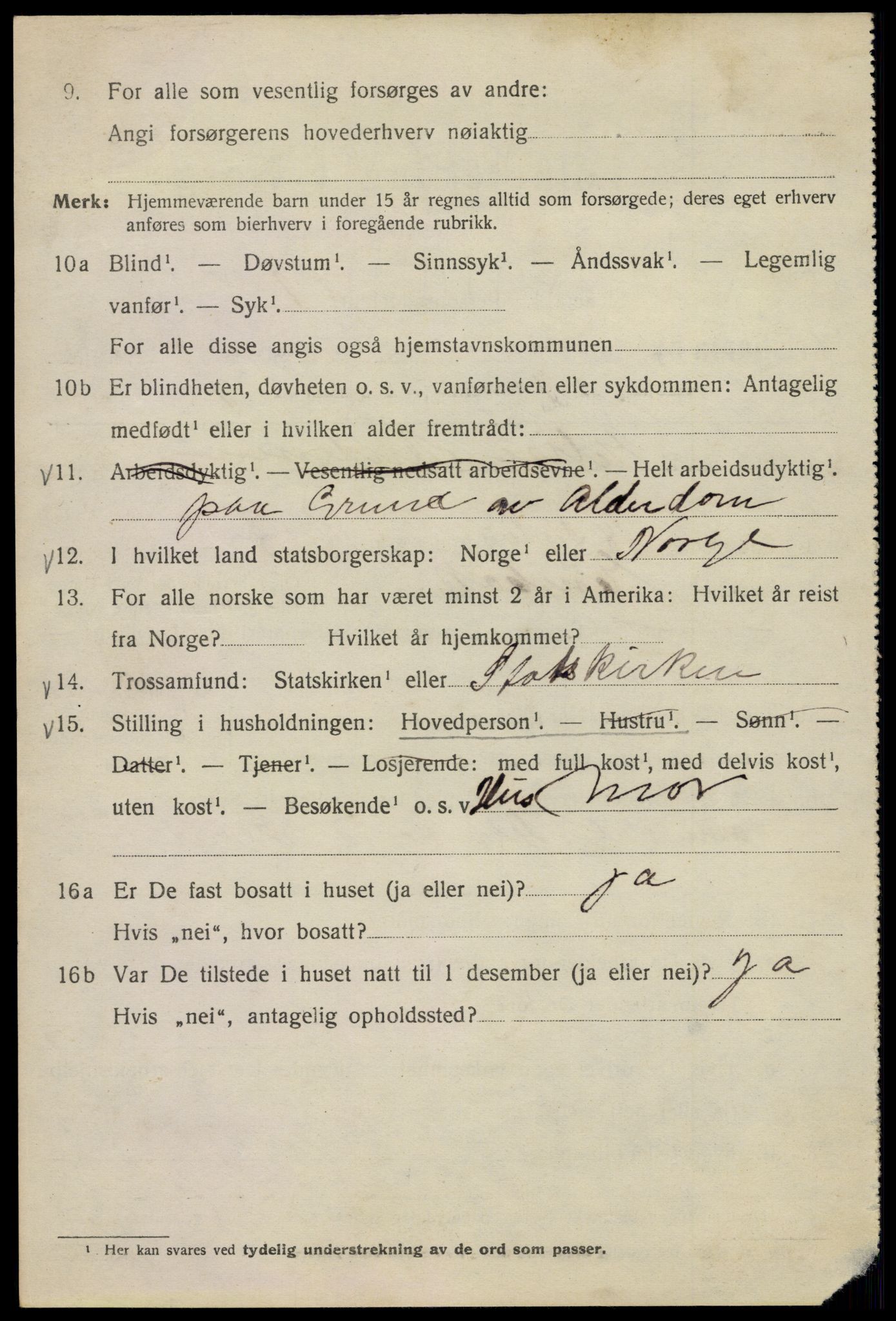 SAO, 1920 census for Kristiania, 1920, p. 304896