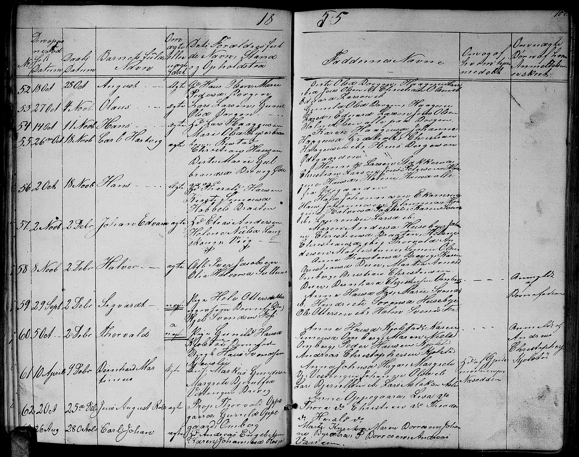 Enebakk prestekontor Kirkebøker, AV/SAO-A-10171c/G/Ga/L0004: Parish register (copy) no. I 4, 1850-1866, p. 107