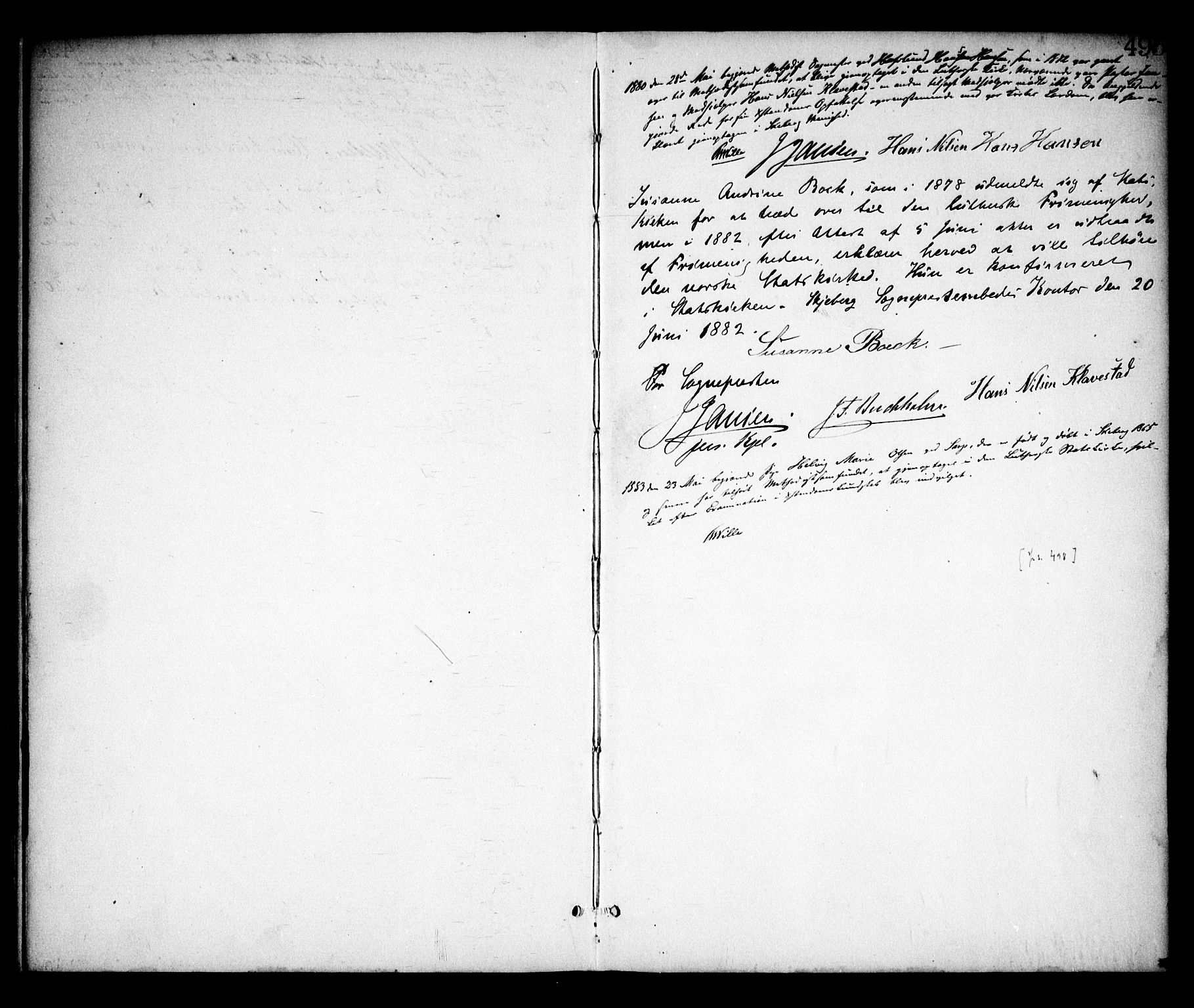 Skjeberg prestekontor Kirkebøker, SAO/A-10923/F/Fa/L0008: Parish register (official) no. I 8, 1869-1885, p. 495