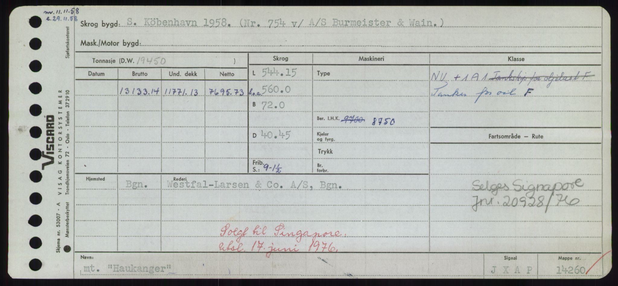 Sjøfartsdirektoratet med forløpere, Skipsmålingen, AV/RA-S-1627/H/Hd/L0014: Fartøy, H-Havl, p. 425