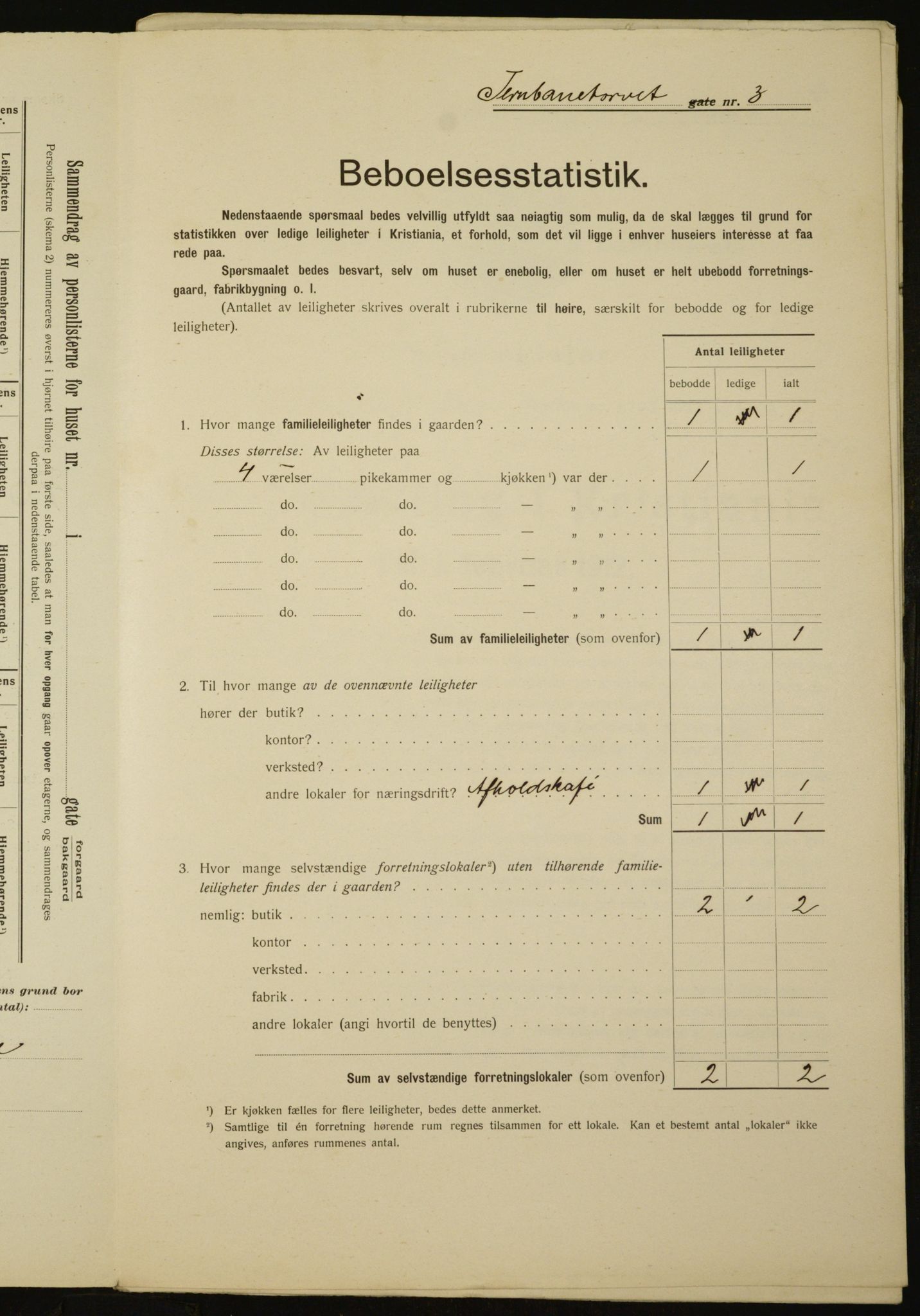 OBA, Municipal Census 1912 for Kristiania, 1912, p. 47236