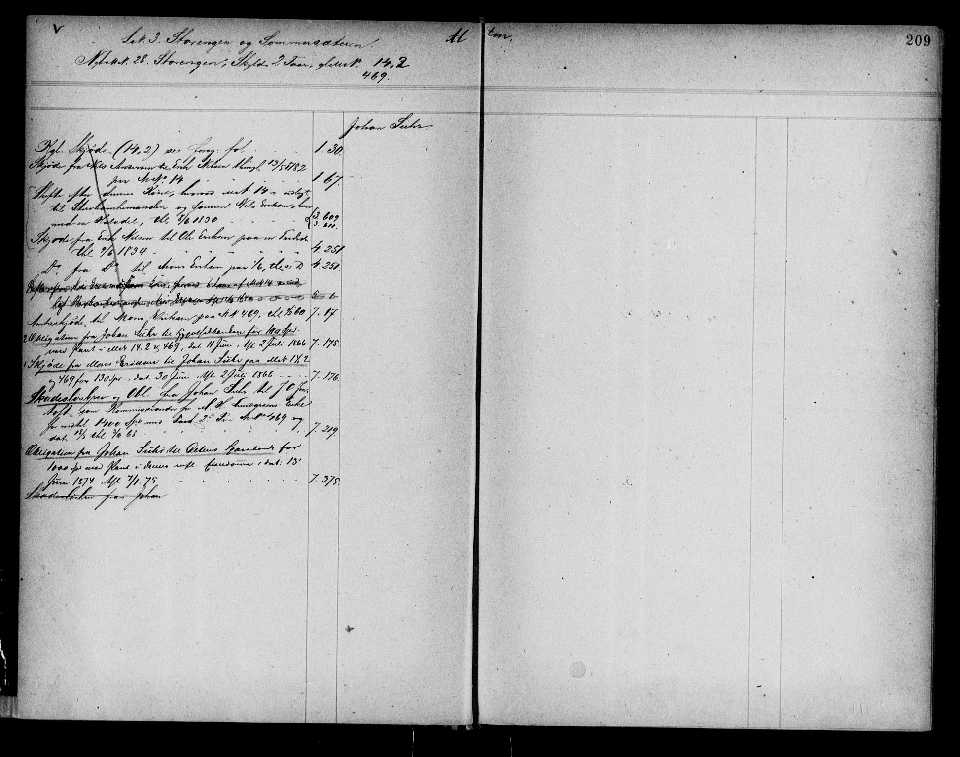 Alta fogderi/sorenskriveri, SATØ/SATØ-5/1/K/Kb/Kba/L0007pantereg: Mortgage register no. 7, 1776, p. 209