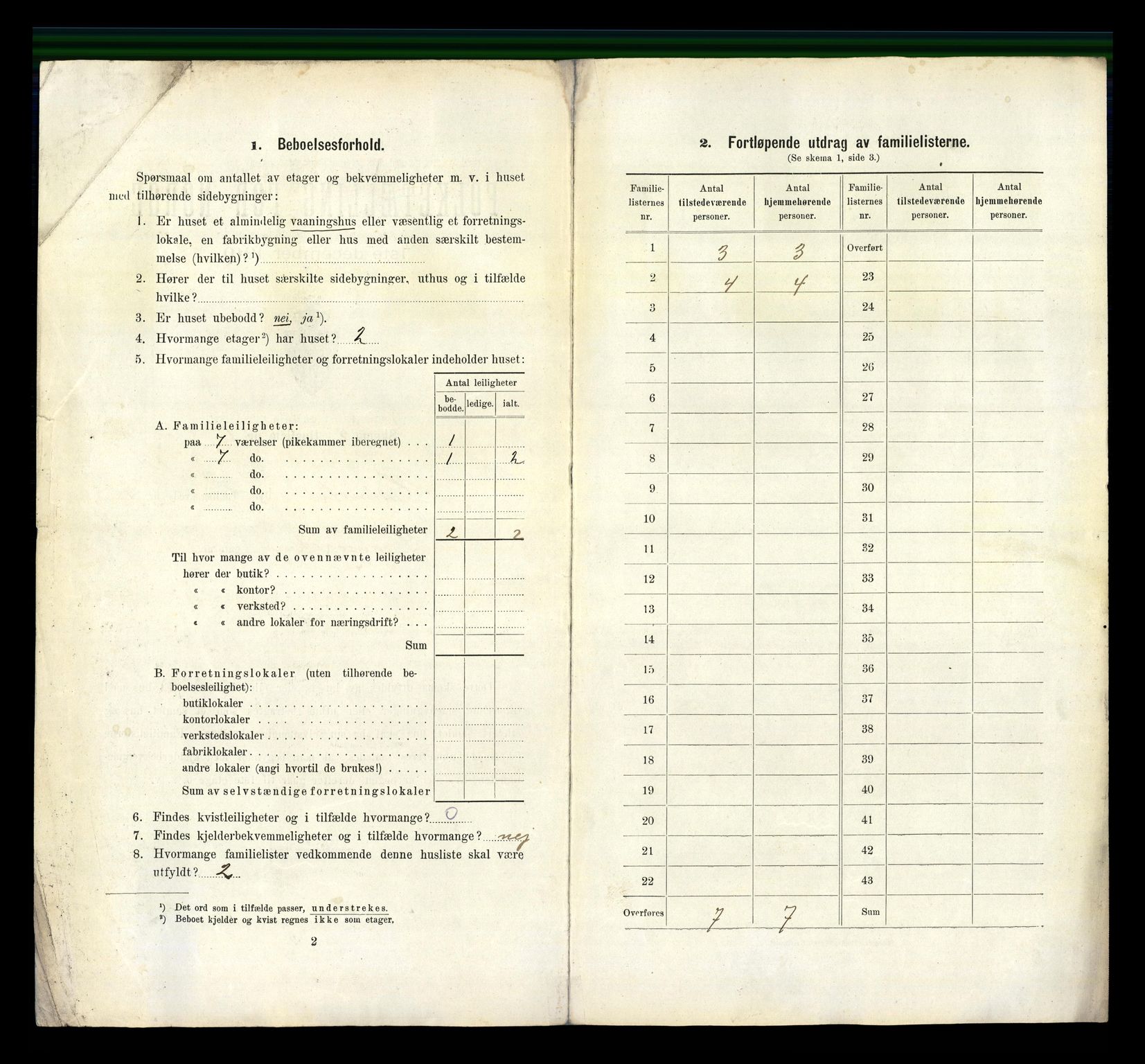 RA, 1910 census for Grimstad, 1910, p. 997