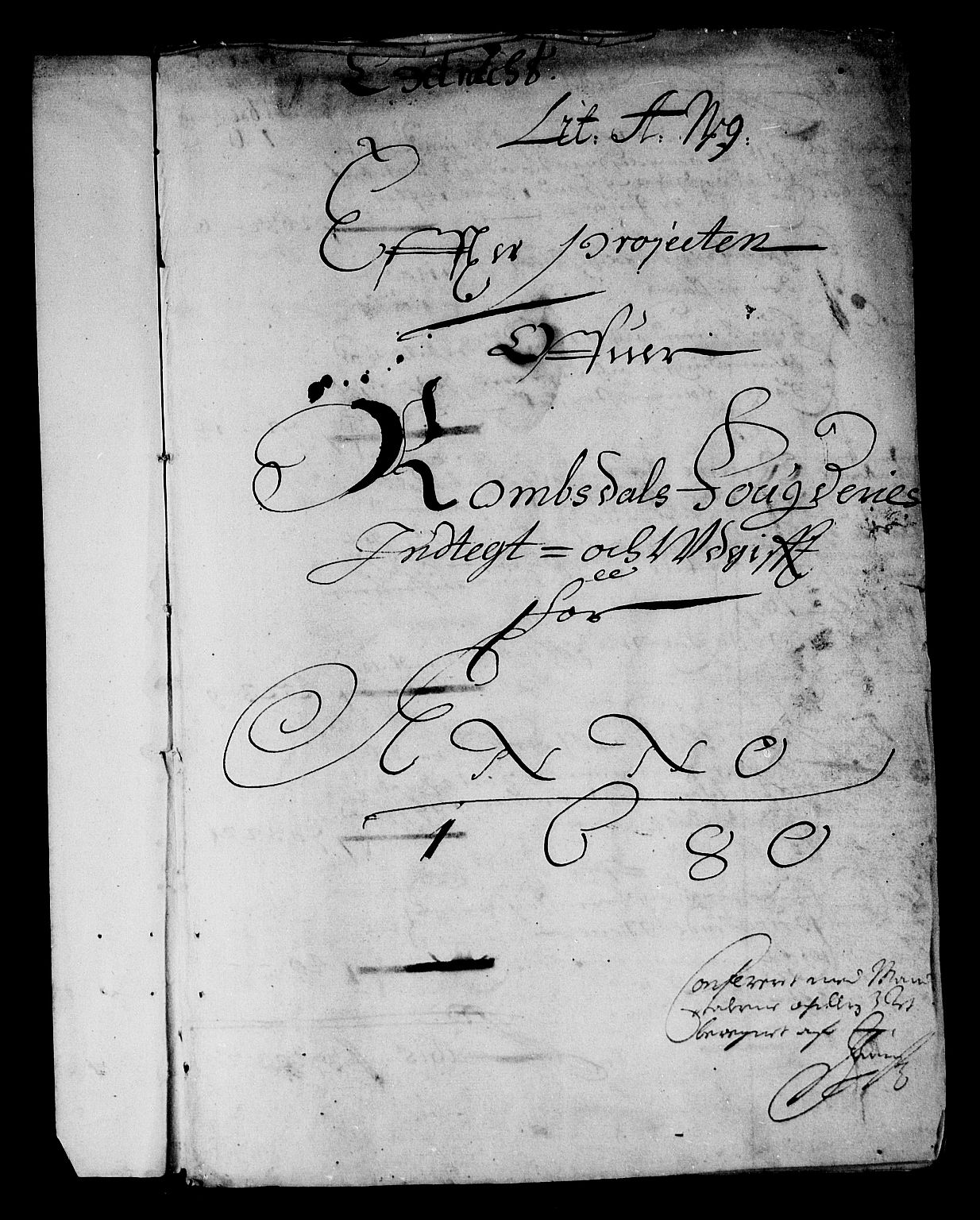 Rentekammeret inntil 1814, Reviderte regnskaper, Stiftamtstueregnskaper, Trondheim stiftamt og Nordland amt, RA/EA-6044/R/Rf/L0061: Trondheim stiftamt, 1680