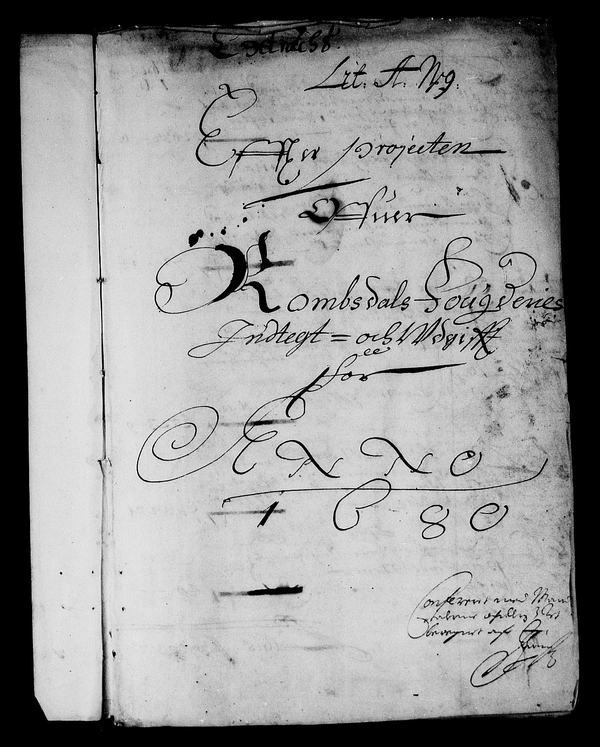 Rentekammeret inntil 1814, Reviderte regnskaper, Stiftamtstueregnskaper, Trondheim stiftamt og Nordland amt, AV/RA-EA-6044/R/Rf/L0061: Trondheim stiftamt, 1680