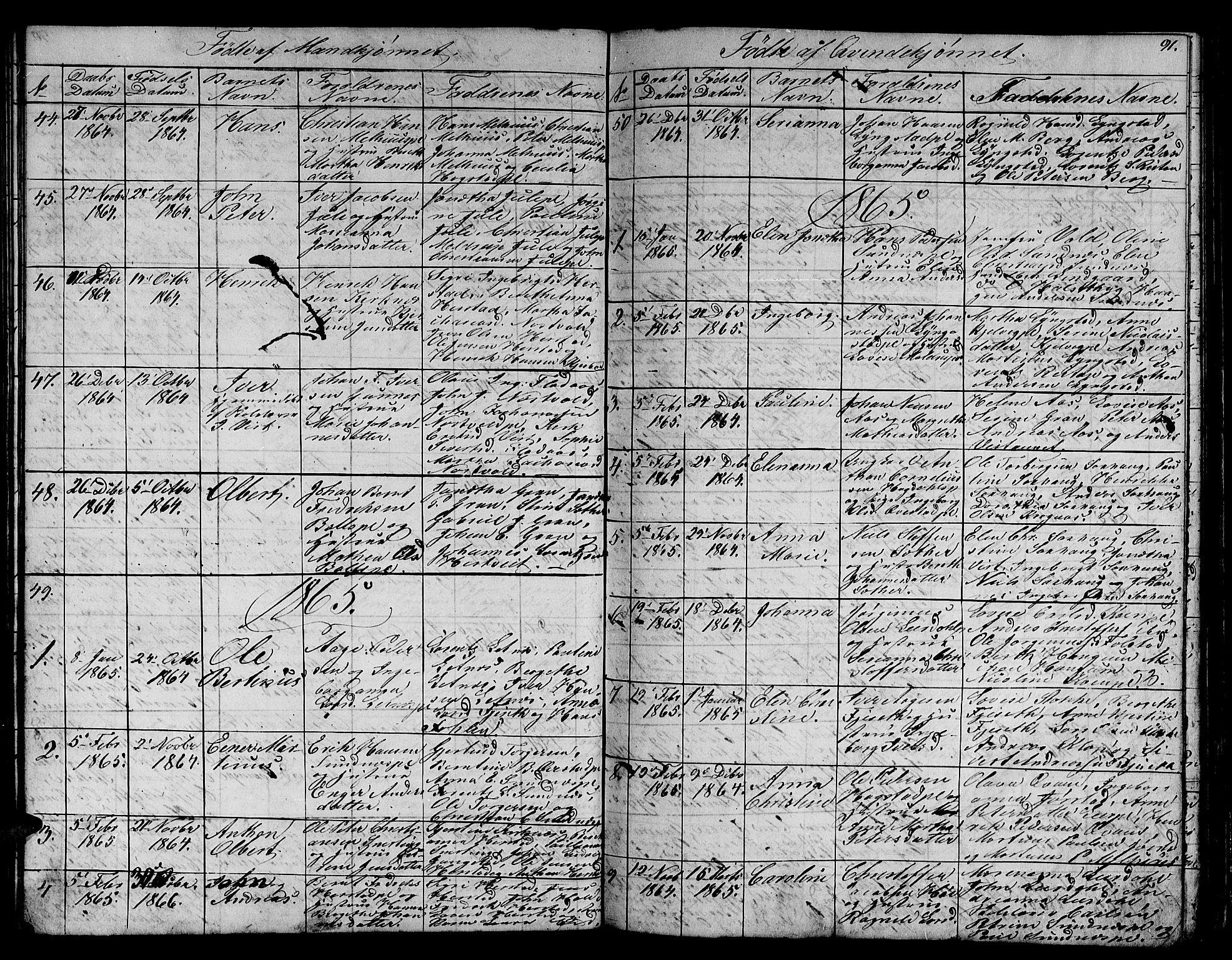 Ministerialprotokoller, klokkerbøker og fødselsregistre - Nord-Trøndelag, SAT/A-1458/730/L0299: Parish register (copy) no. 730C02, 1849-1871, p. 91