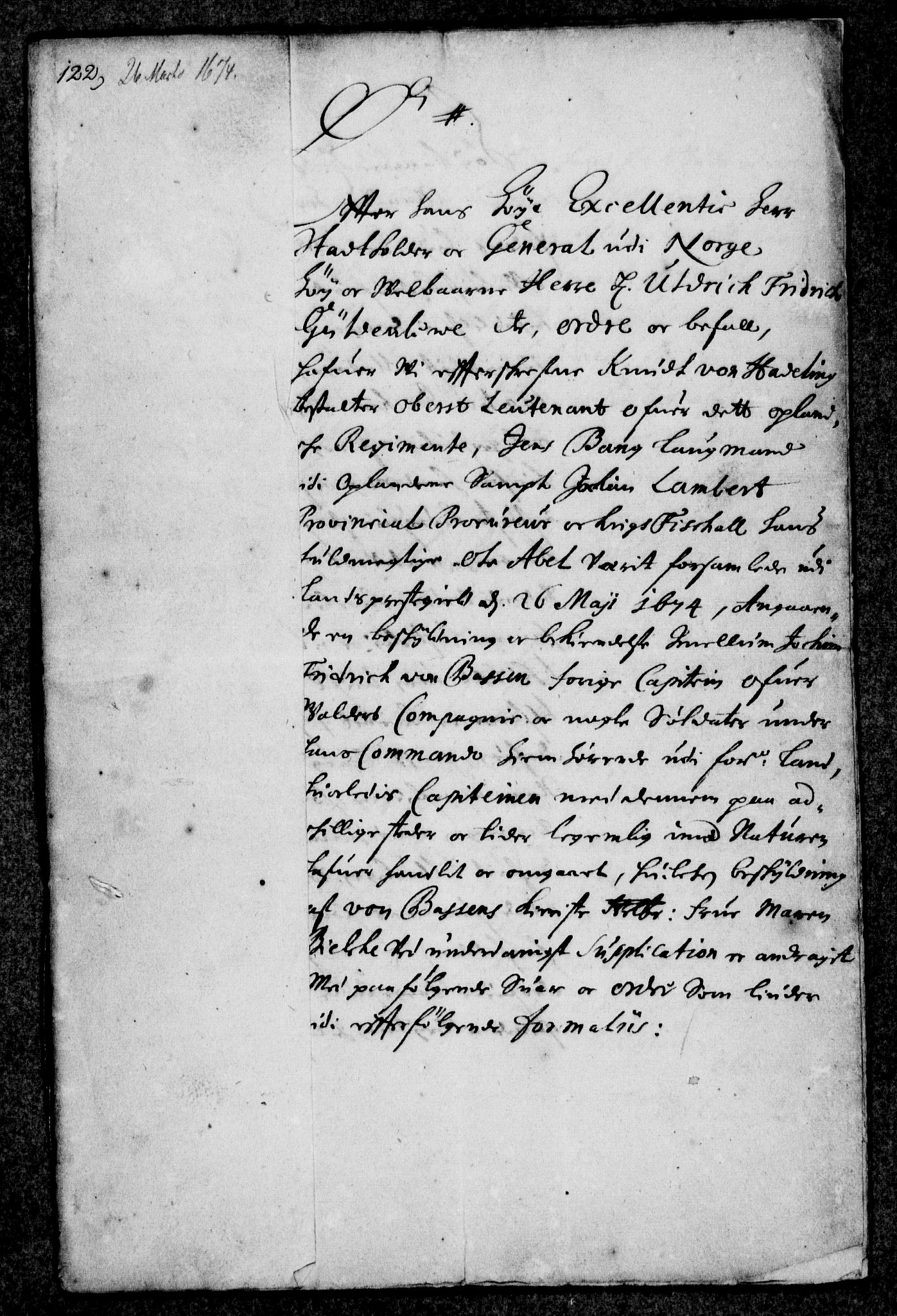 Fra DRA 1996, Privatarkiver etter 1660, AV/RA-EA-5941/F/L0001: Privatarkiver etter 1660, 1669-1740, p. 12