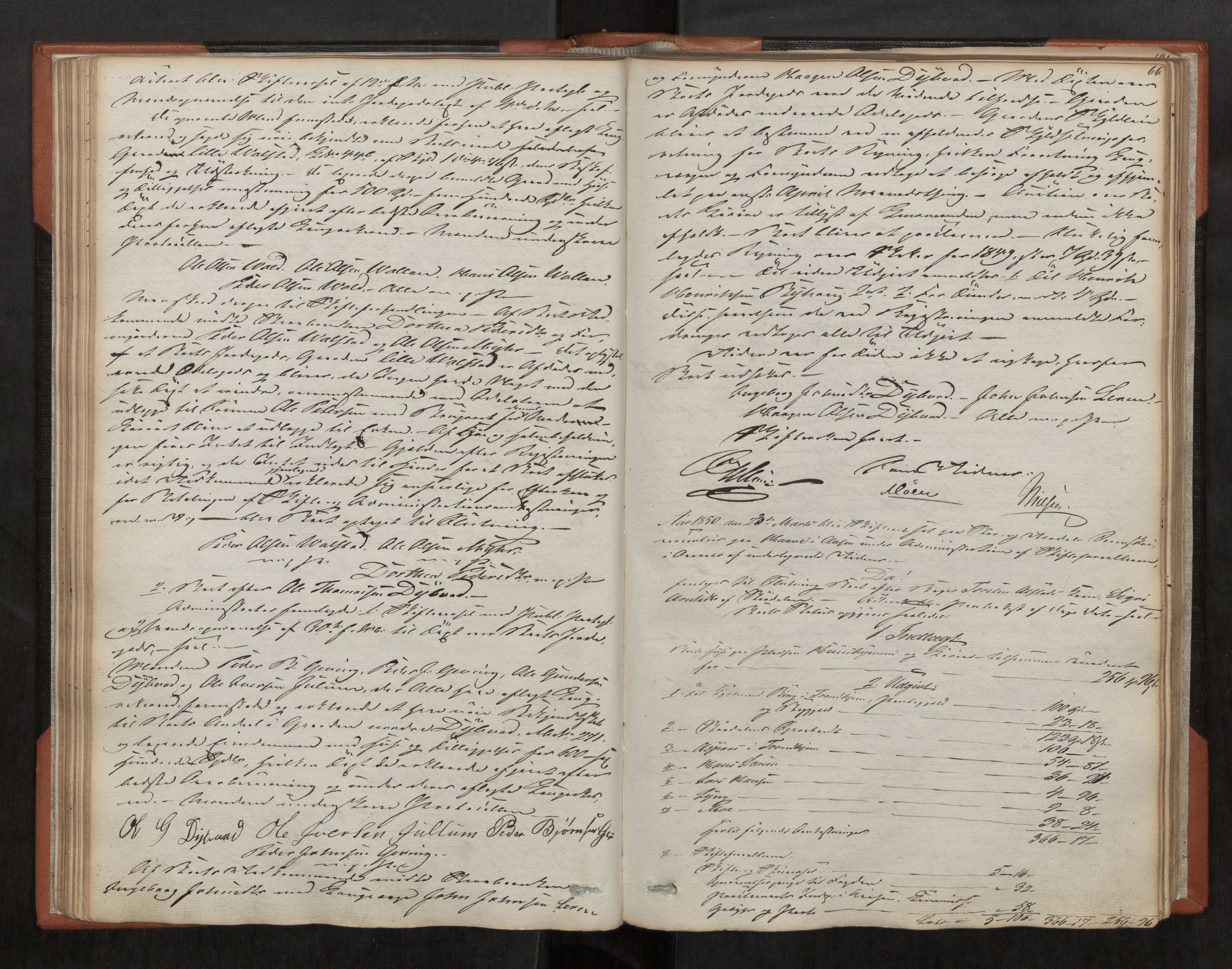 Stjør- og Verdal sorenskriveri, AV/SAT-A-4167/1/3/3B/L0001: Skifteforhandlingsprotokoll, 1846-1871, p. 66