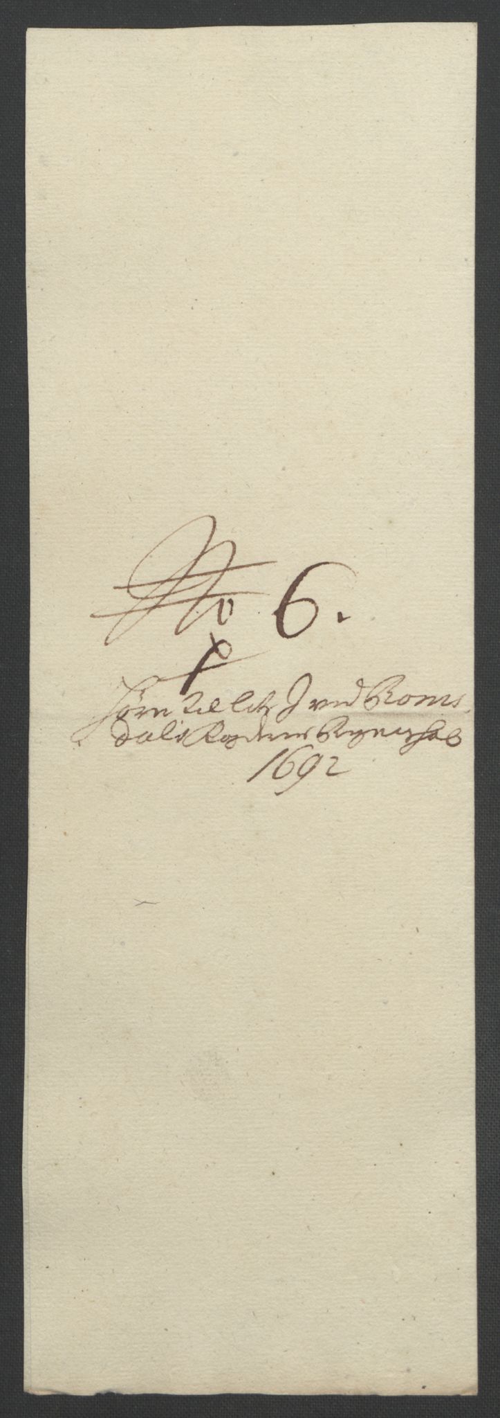 Rentekammeret inntil 1814, Reviderte regnskaper, Fogderegnskap, AV/RA-EA-4092/R55/L3650: Fogderegnskap Romsdal, 1692, p. 127