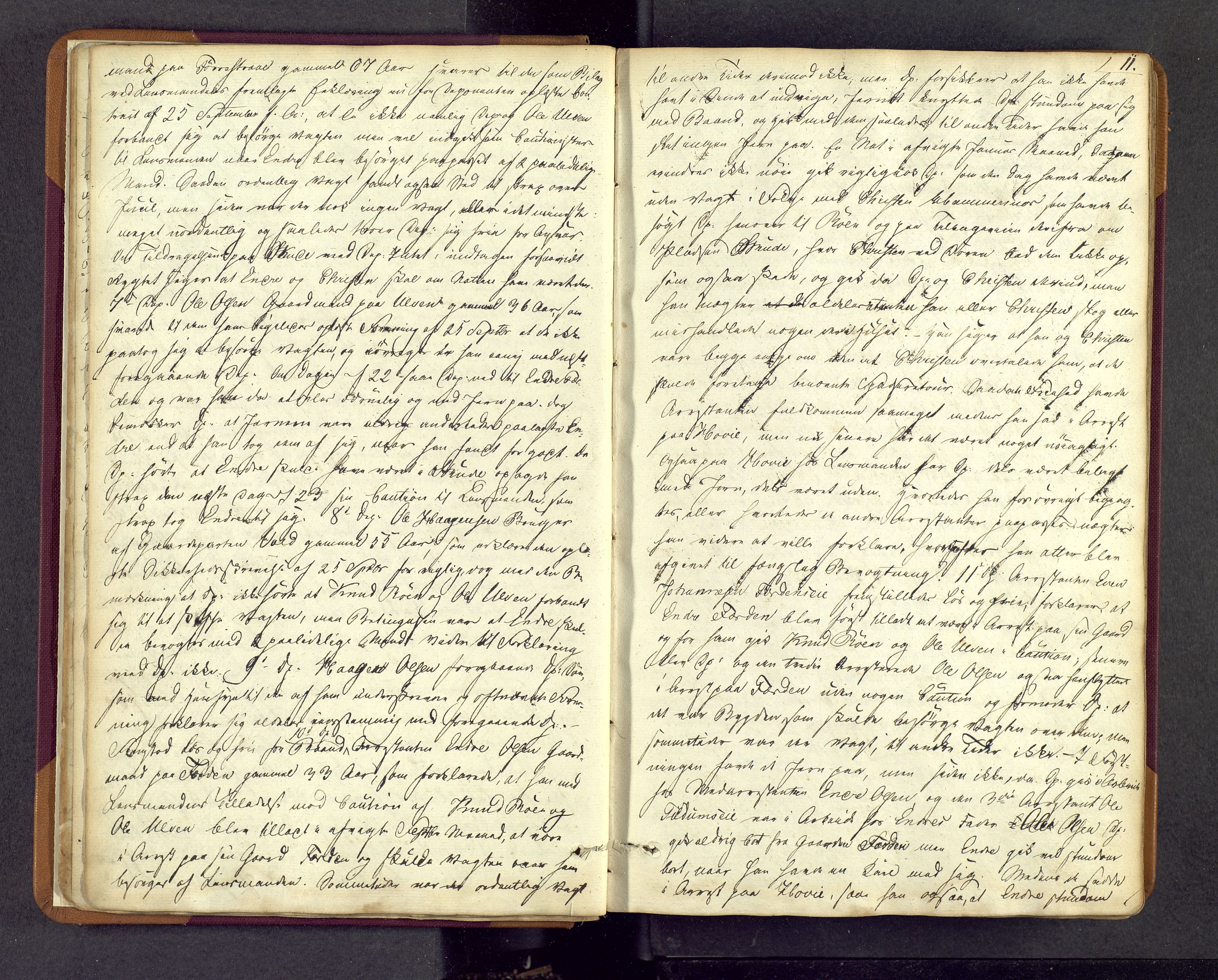 Valdres sorenskriveri, AV/SAH-TING-016/G/Gc/L0004: Ekstrarettsprotokoll, 1826-1831, p. 10b-11a