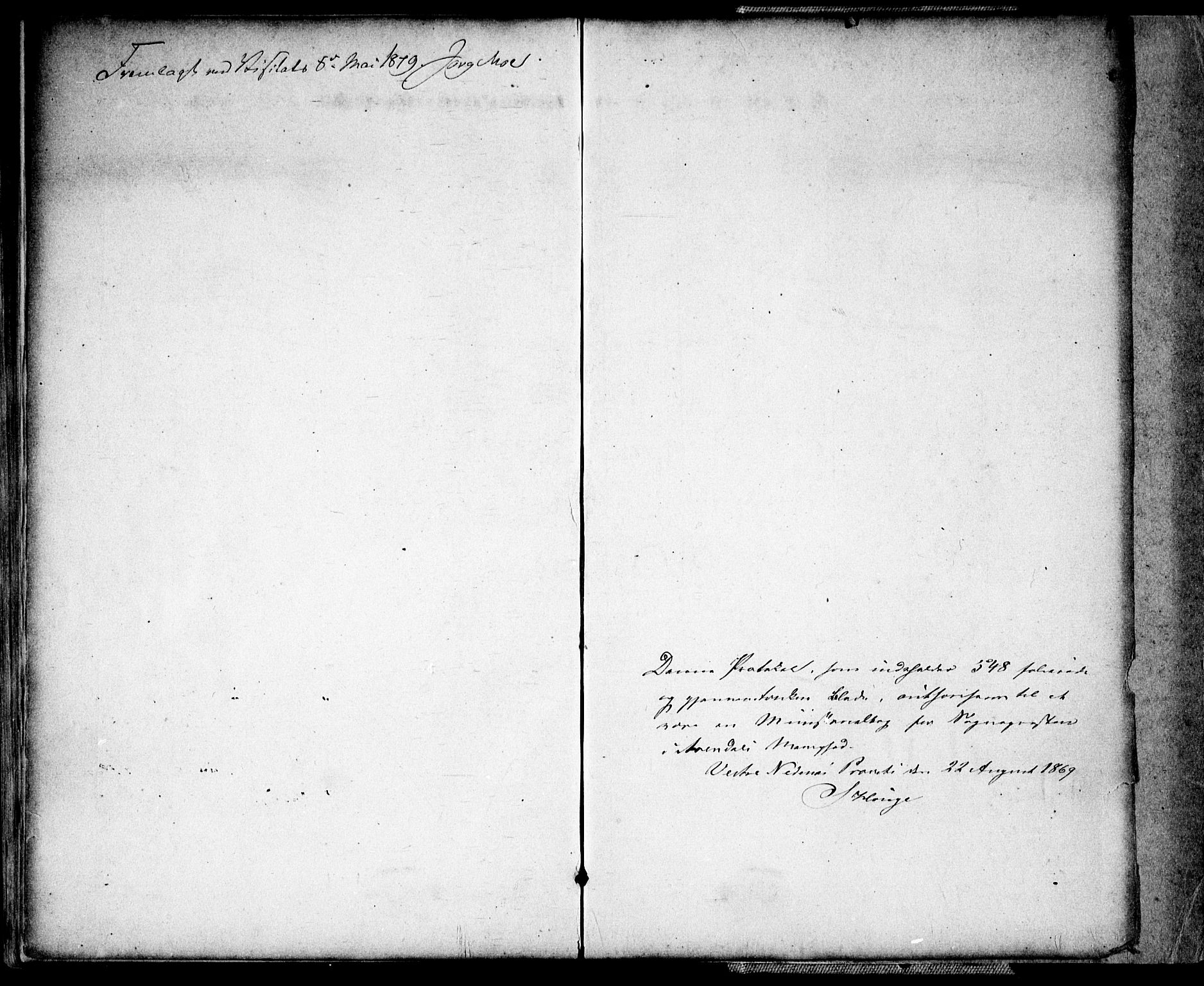 Arendal sokneprestkontor, Trefoldighet, SAK/1111-0040/F/Fa/L0007: Parish register (official) no. A 7, 1868-1878