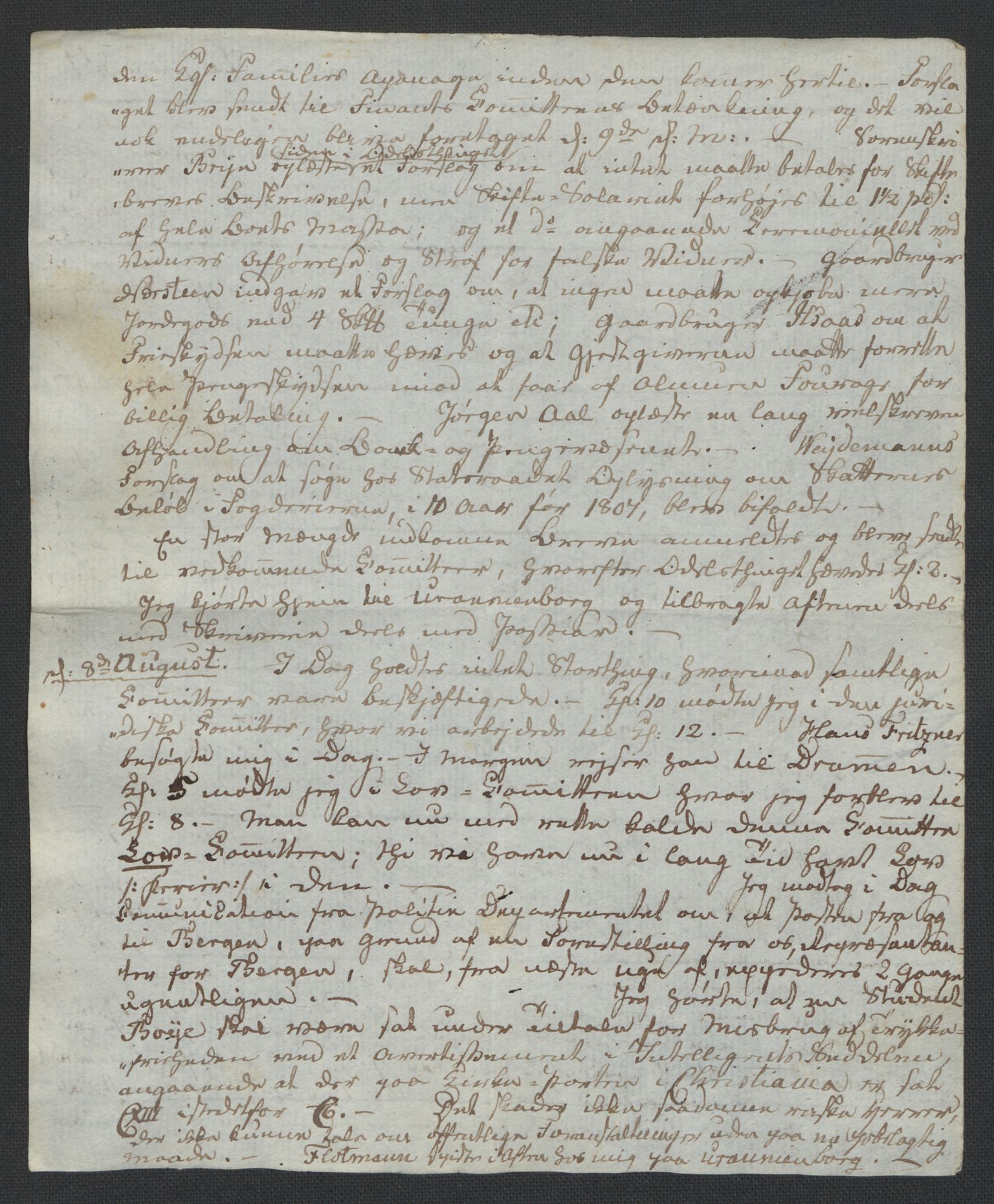 Christie, Wilhelm Frimann Koren, AV/RA-PA-0014/F/L0005: Christies dokumenter fra Stortinget, 1815-1816, p. 60