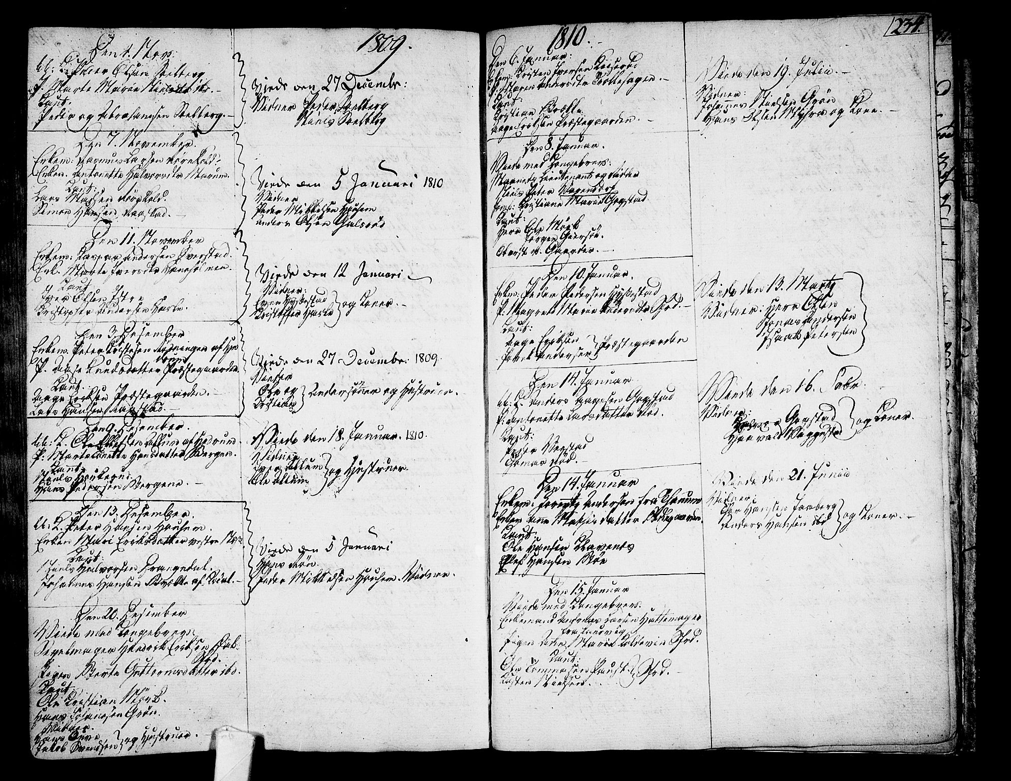 Sandar kirkebøker, SAKO/A-243/F/Fa/L0003: Parish register (official) no. 3, 1789-1814, p. 234