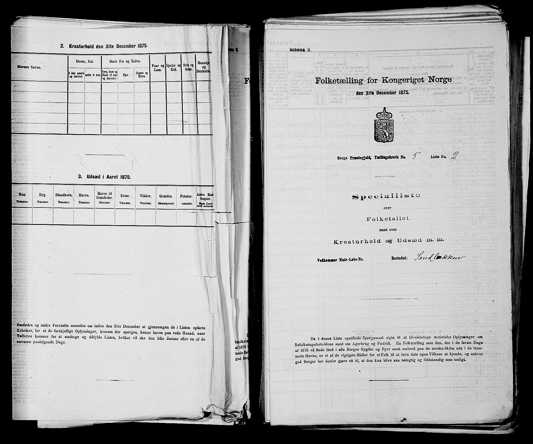 RA, 1875 census for 0116P Berg, 1875, p. 683