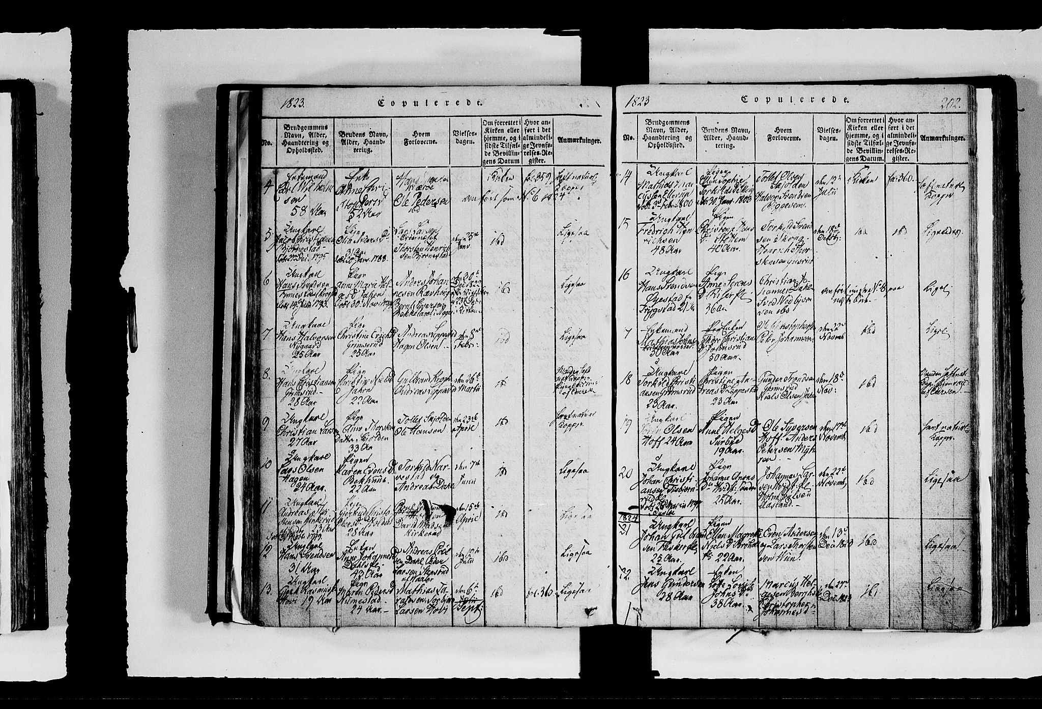 Hobøl prestekontor Kirkebøker, AV/SAO-A-2002/F/Fa/L0002: Parish register (official) no. I 2, 1814-1841, p. 202