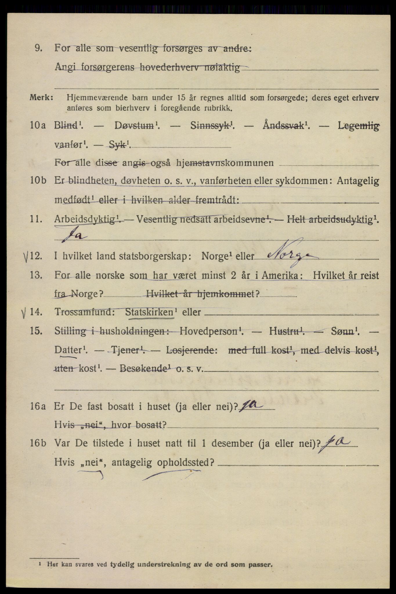 SAO, 1920 census for Kristiania, 1920, p. 298946