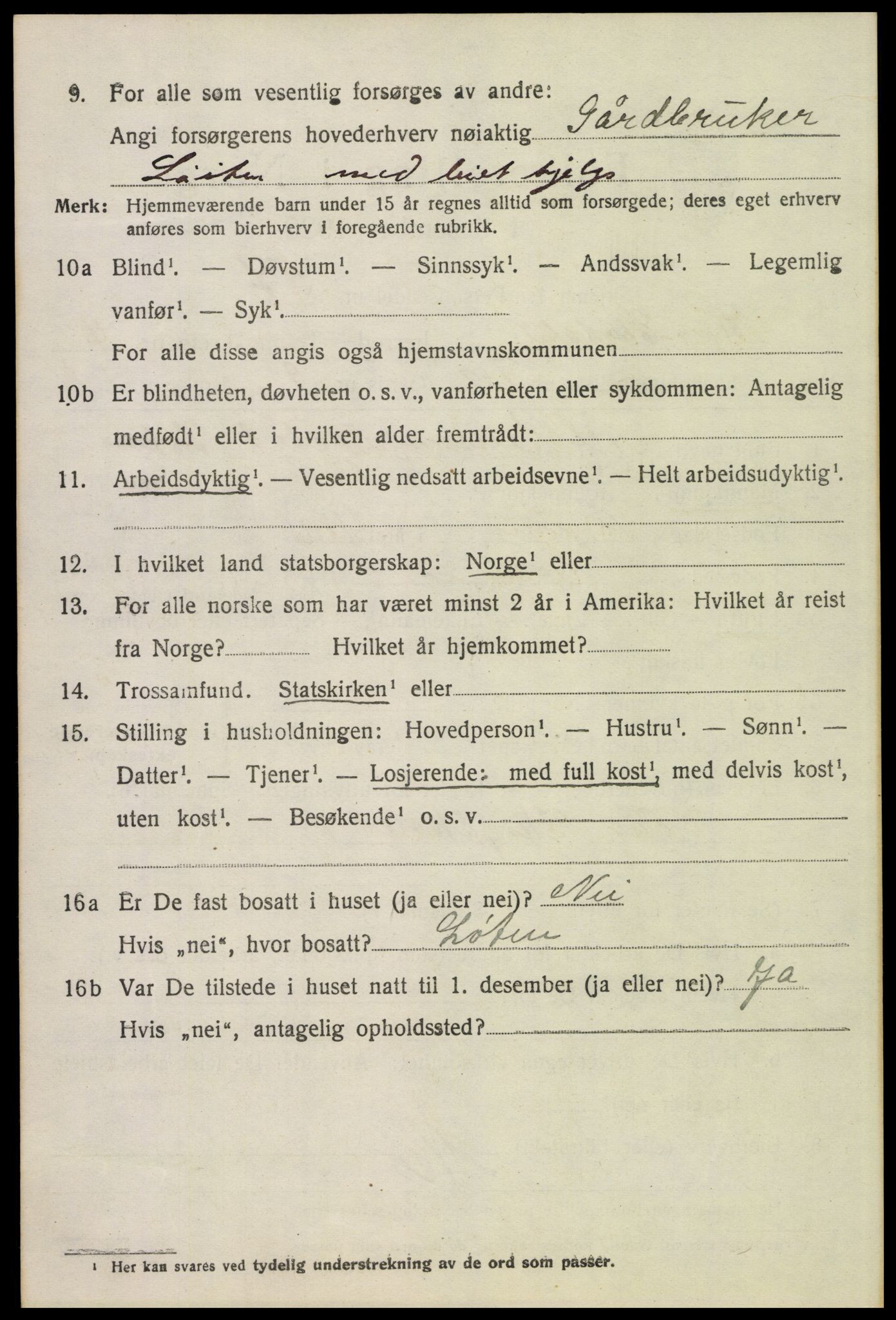 SAH, 1920 census for Stor-Elvdal, 1920, p. 4403