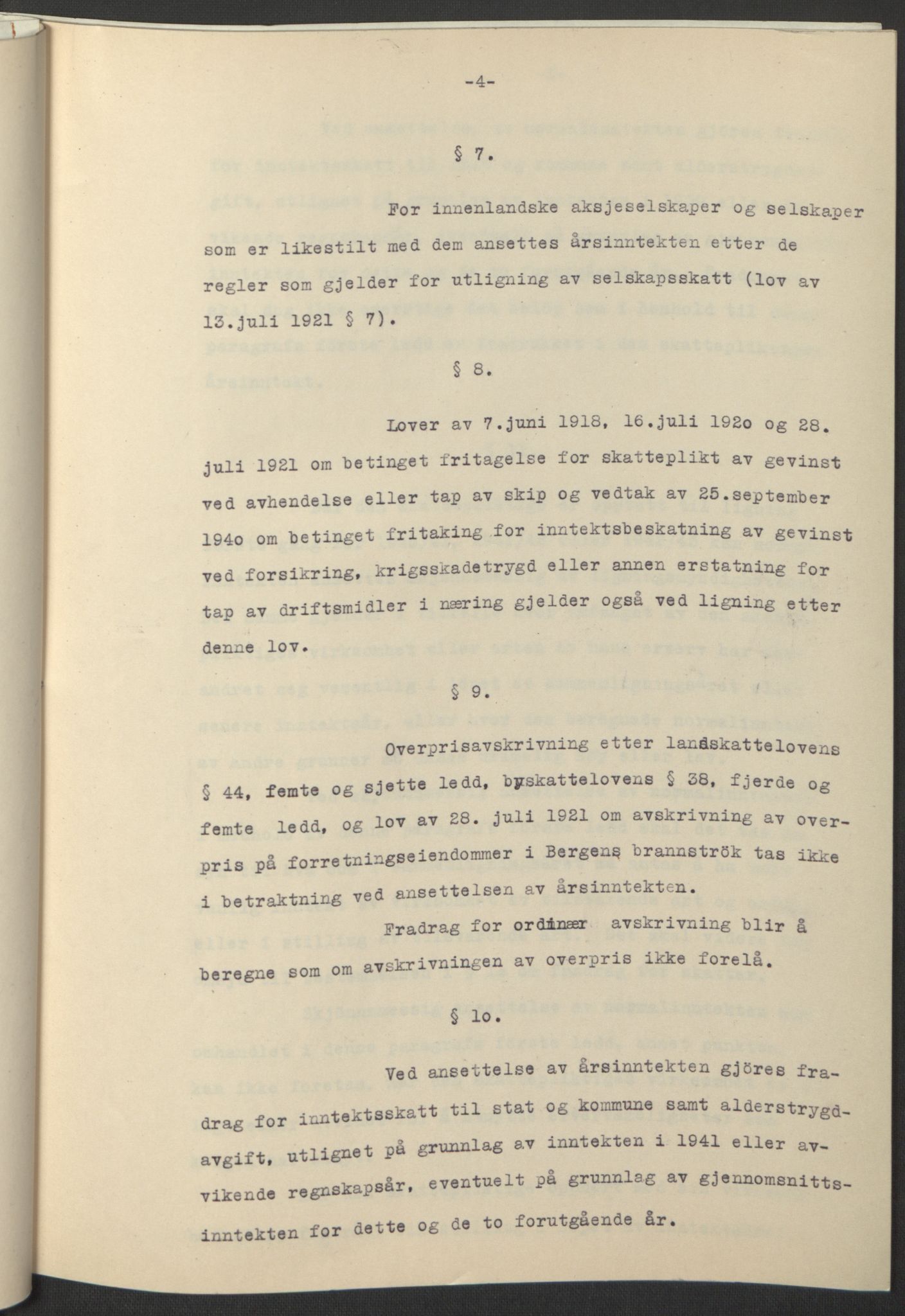 NS-administrasjonen 1940-1945 (Statsrådsekretariatet, de kommisariske statsråder mm), AV/RA-S-4279/D/Db/L0098: Lover II, 1942, p. 393