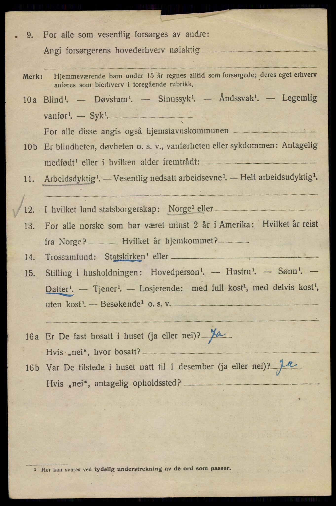 SAO, 1920 census for Kristiania, 1920, p. 349500