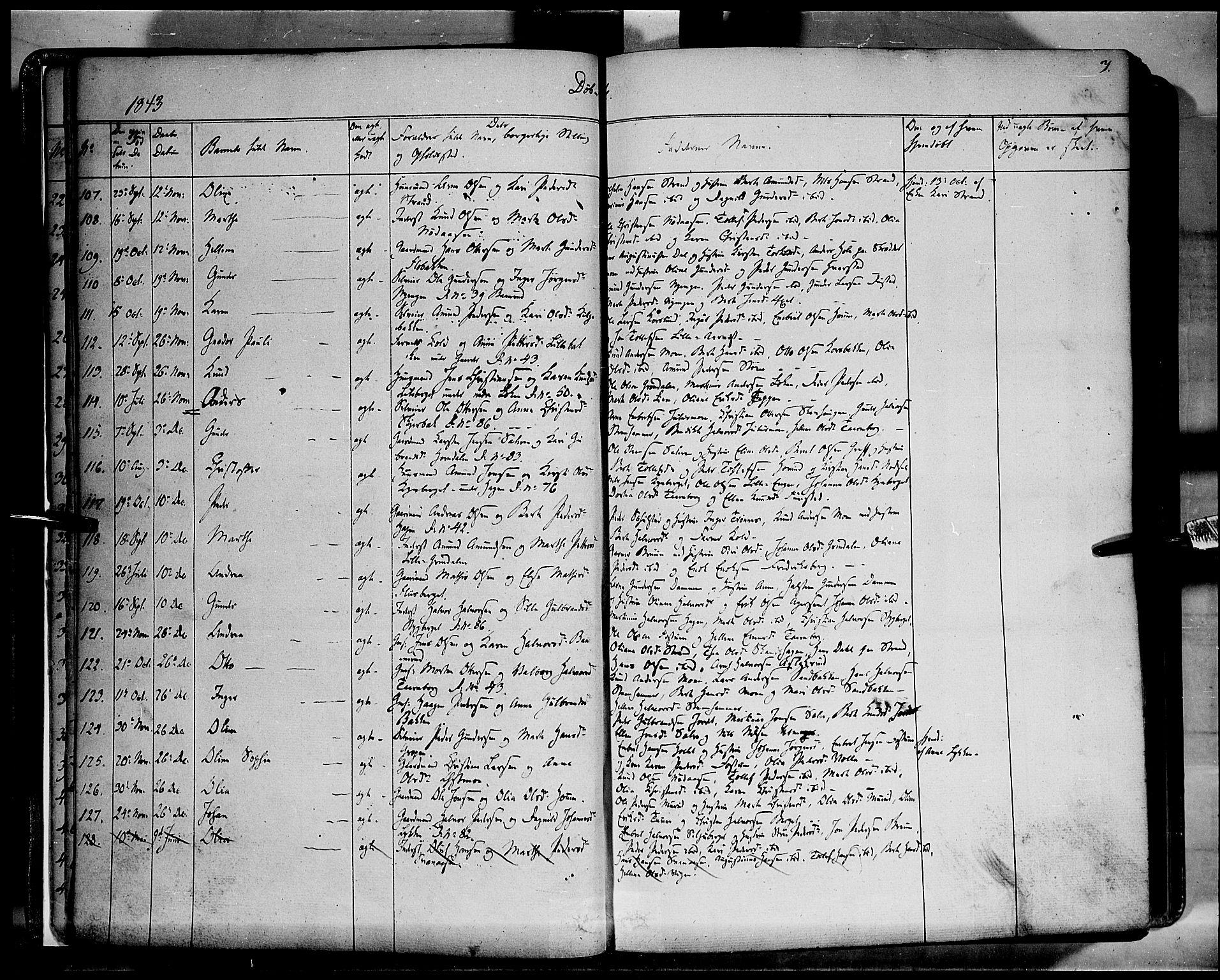 Elverum prestekontor, AV/SAH-PREST-044/H/Ha/Haa/L0009: Parish register (official) no. 9, 1843-1856, p. 7