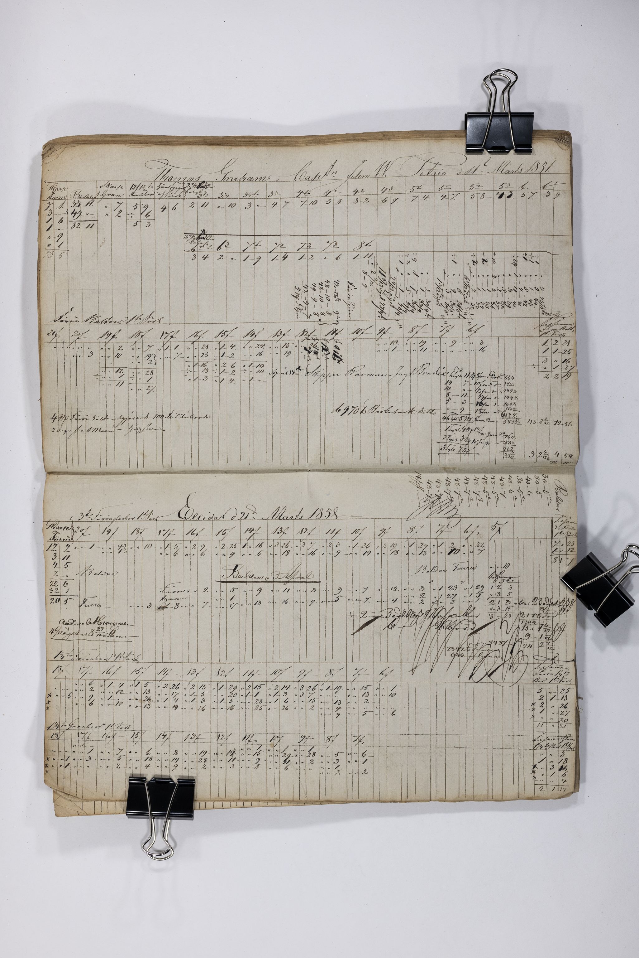 Blehr/ Kjellestad, TEMU/TGM-A-1212/E/Eb/L0005: Ladnings Liste, 1849-1852, p. 71