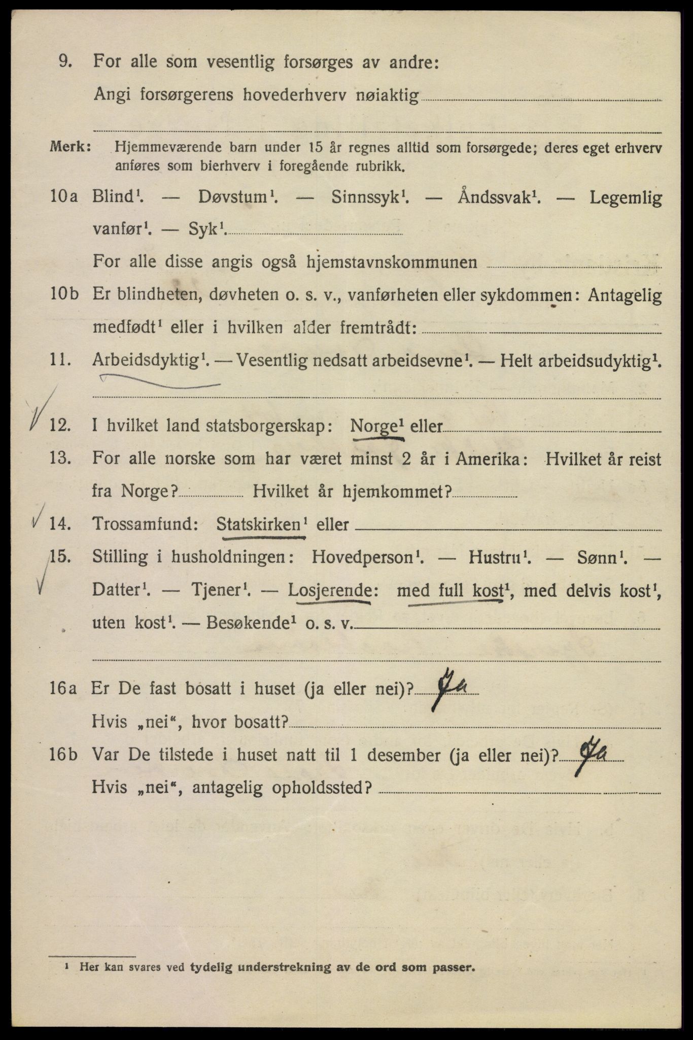 SAO, 1920 census for Kristiania, 1920, p. 371254