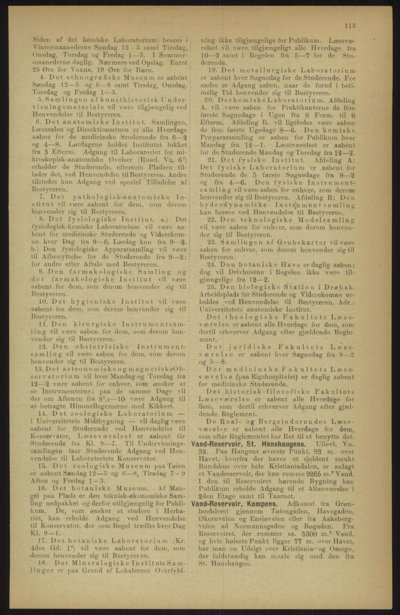 Kristiania/Oslo adressebok, PUBL/-, 1911, p. 113