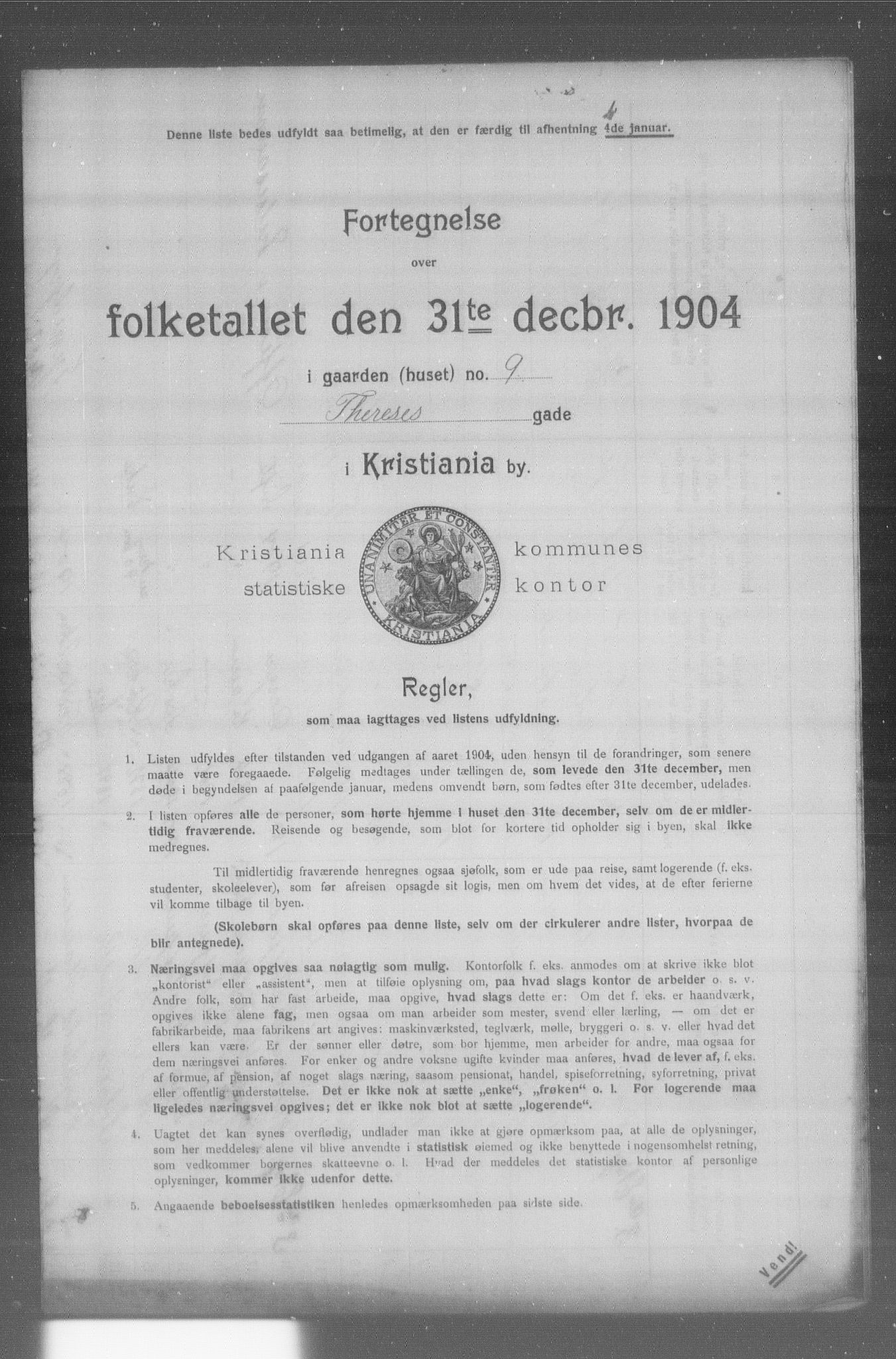 OBA, Municipal Census 1904 for Kristiania, 1904, p. 20531