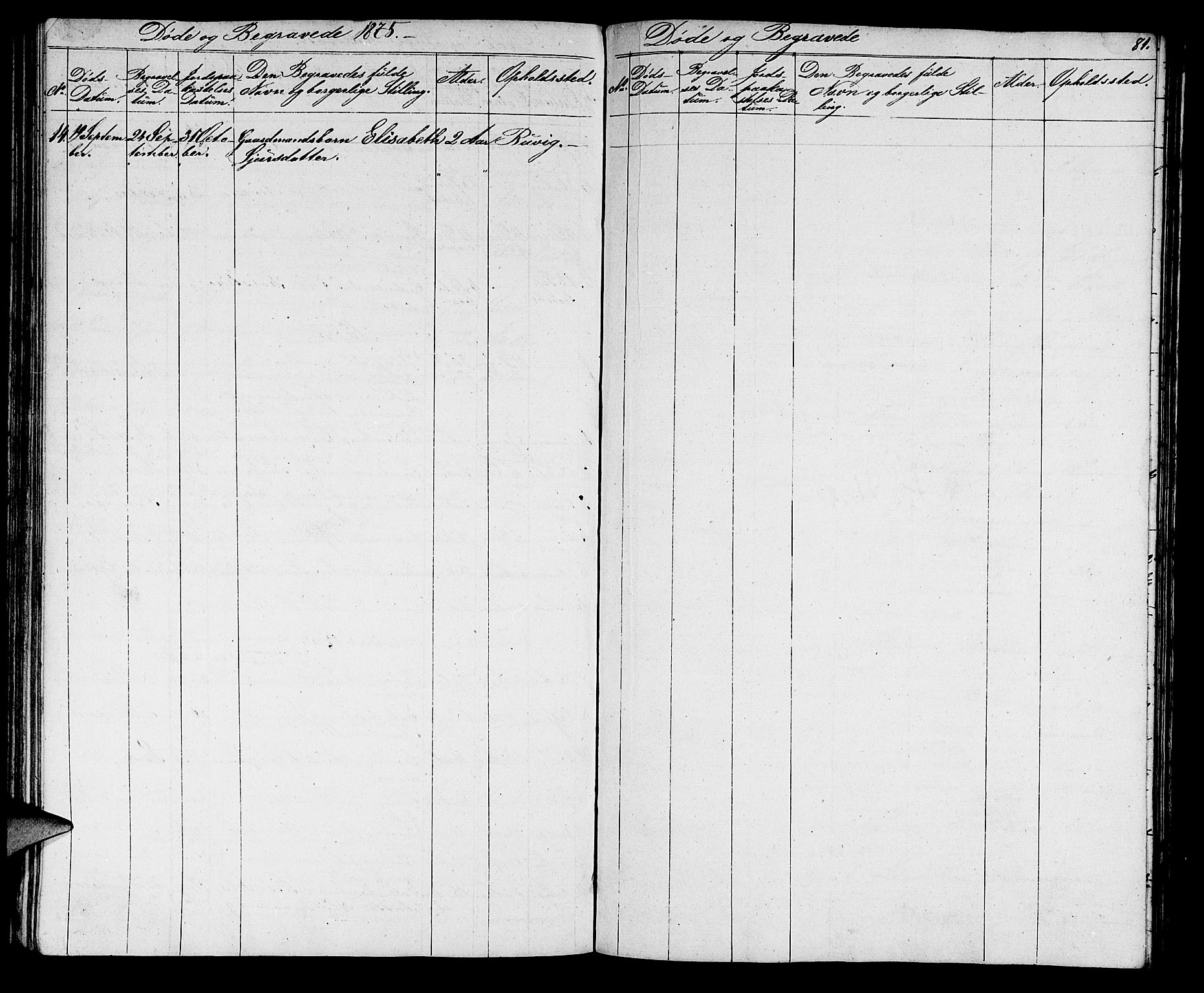Hyllestad sokneprestembete, SAB/A-80401: Parish register (copy) no. A 1, 1853-1875, p. 81