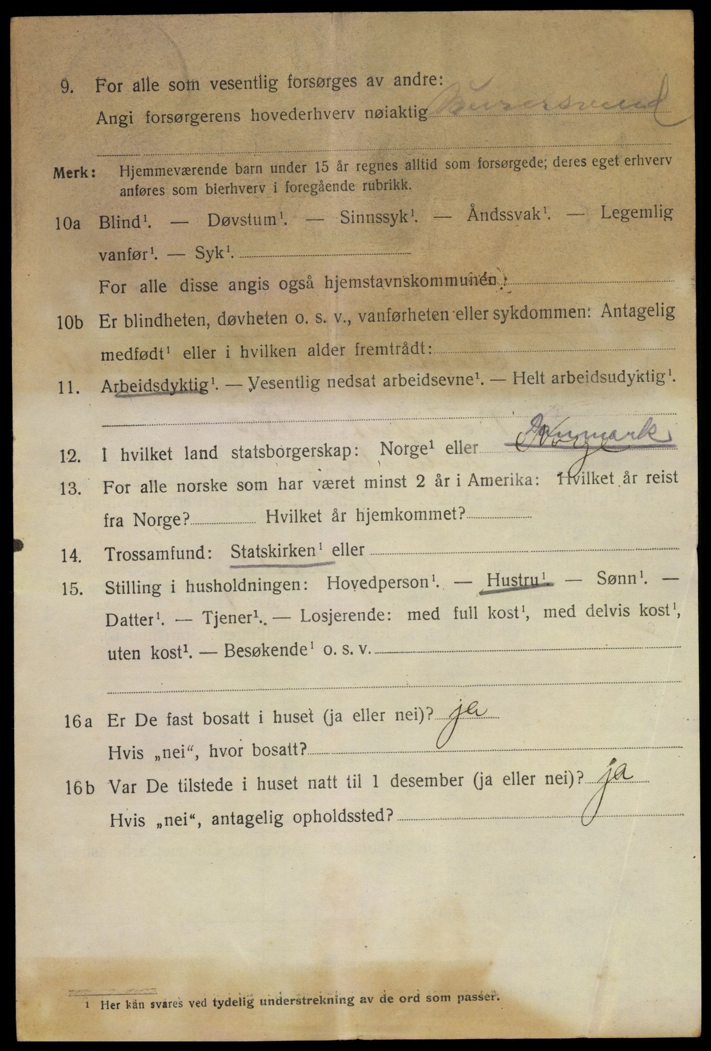 SAKO, 1920 census for Drammen, 1920, p. 53056