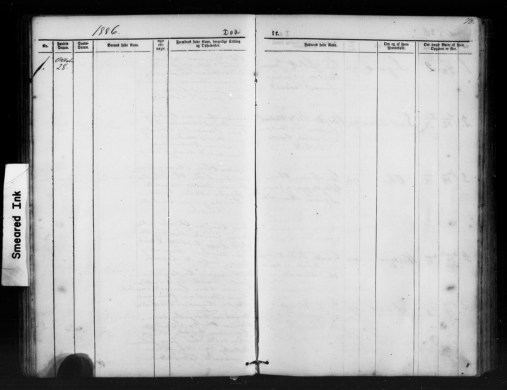 Ministerialprotokoller, klokkerbøker og fødselsregistre - Møre og Romsdal, SAT/A-1454/552/L0638: Parish register (copy) no. 552C01, 1867-1902, p. 76