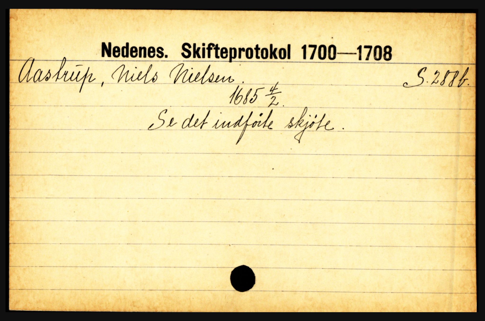 Nedenes sorenskriveri før 1824, AV/SAK-1221-0007/H, p. 35327