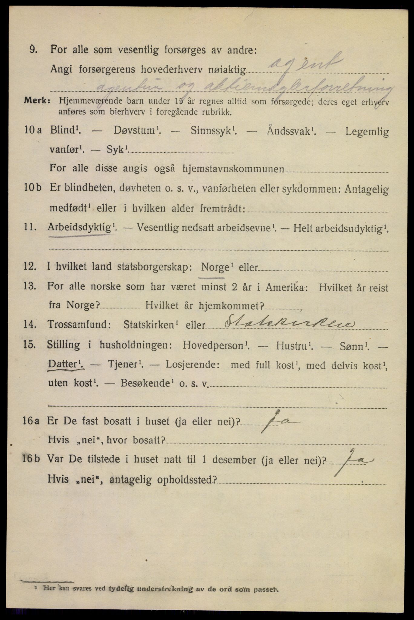 SAKO, 1920 census for Drammen, 1920, p. 33274