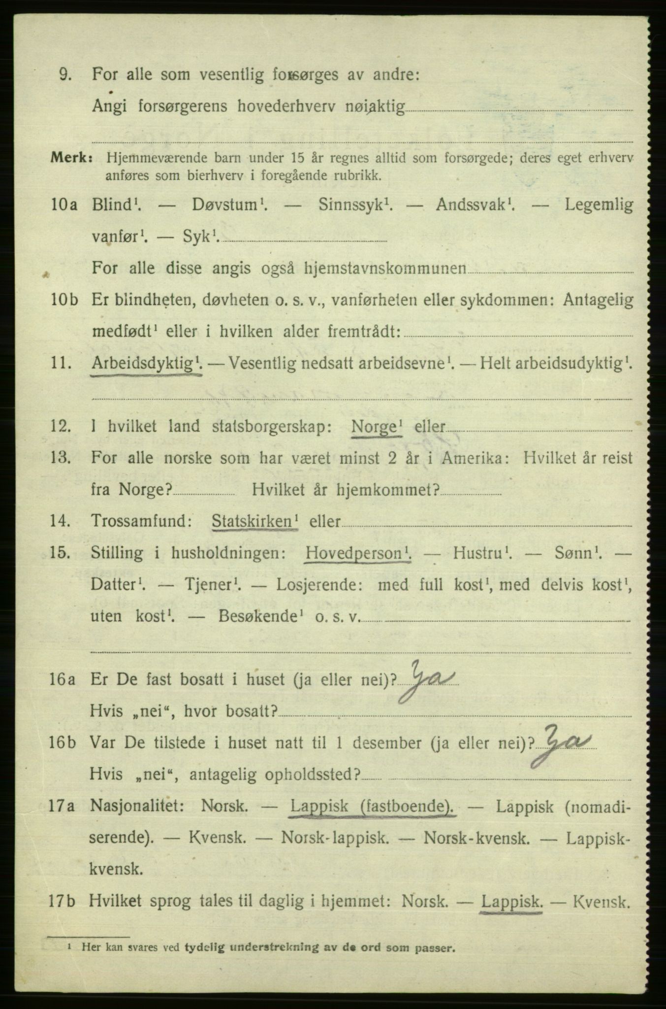 SATØ, 1920 census for Sør-Varanger, 1920, p. 2940