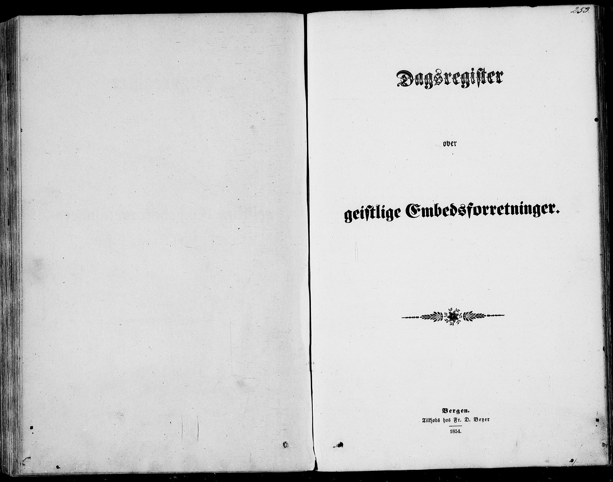 Nedstrand sokneprestkontor, SAST/A-101841/01/IV: Parish register (official) no. A 9, 1861-1876, p. 253