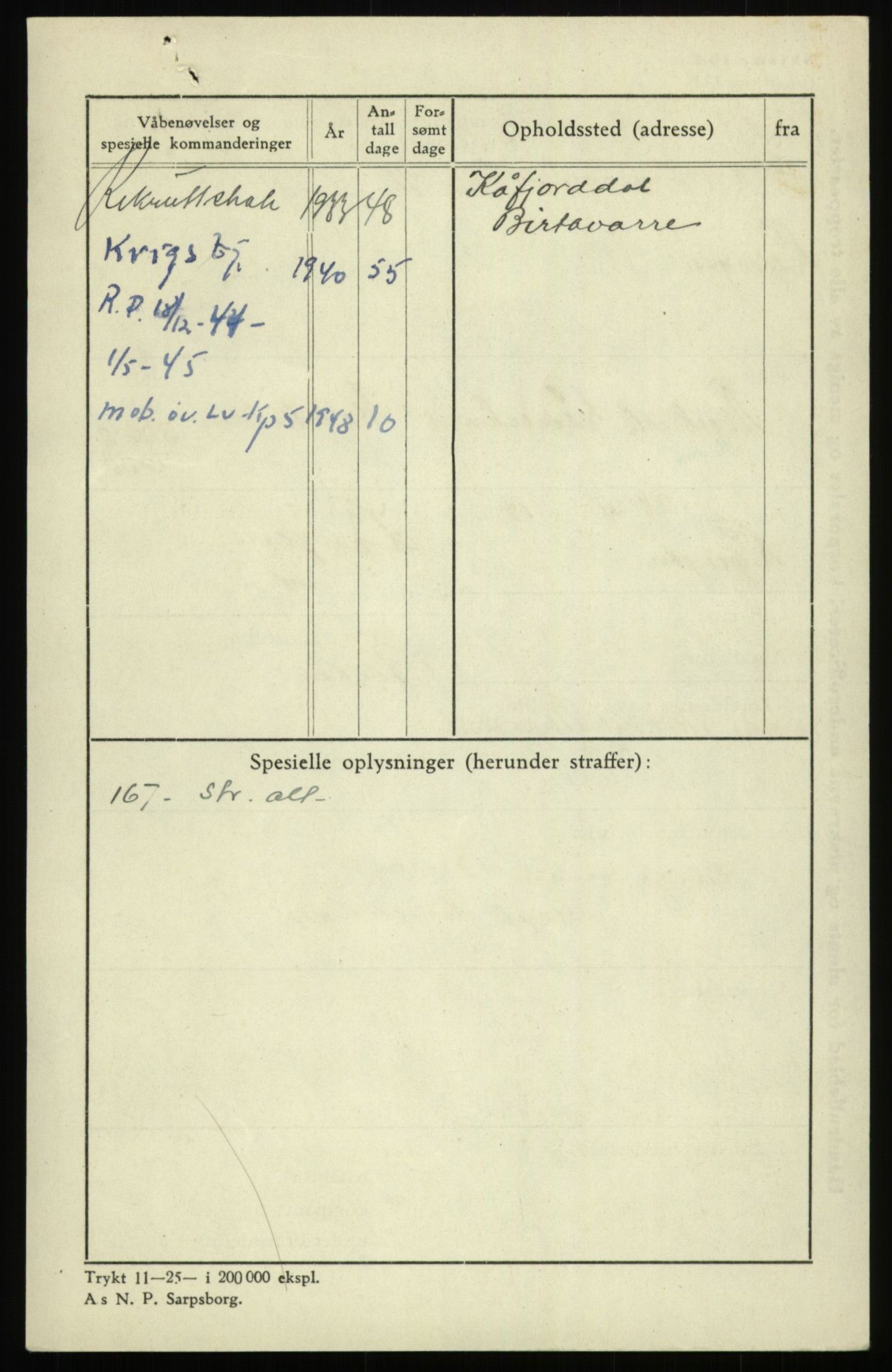 Forsvaret, Troms infanteriregiment nr. 16, AV/RA-RAFA-3146/P/Pa/L0017: Rulleblad for regimentets menige mannskaper, årsklasse 1933, 1933, p. 822