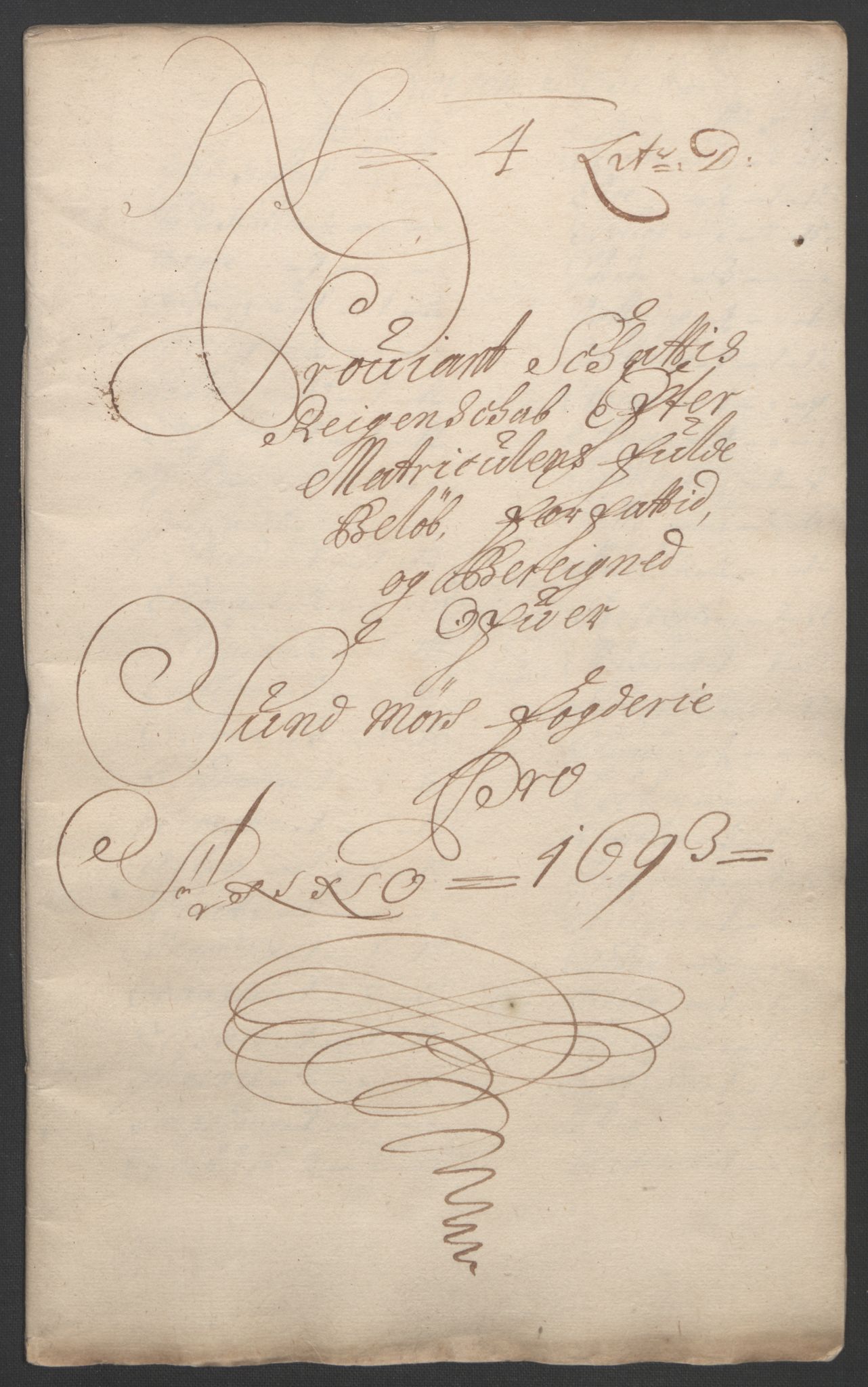 Rentekammeret inntil 1814, Reviderte regnskaper, Fogderegnskap, RA/EA-4092/R54/L3554: Fogderegnskap Sunnmøre, 1691-1693, p. 425