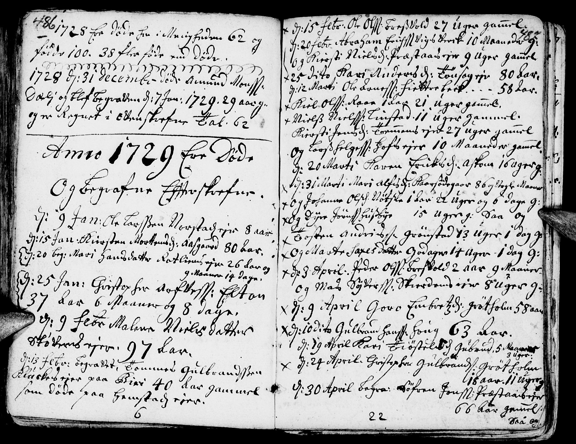 Stange prestekontor, AV/SAH-PREST-002/K/L0002: Parish register (official) no. 2, 1724-1740, p. 486-487