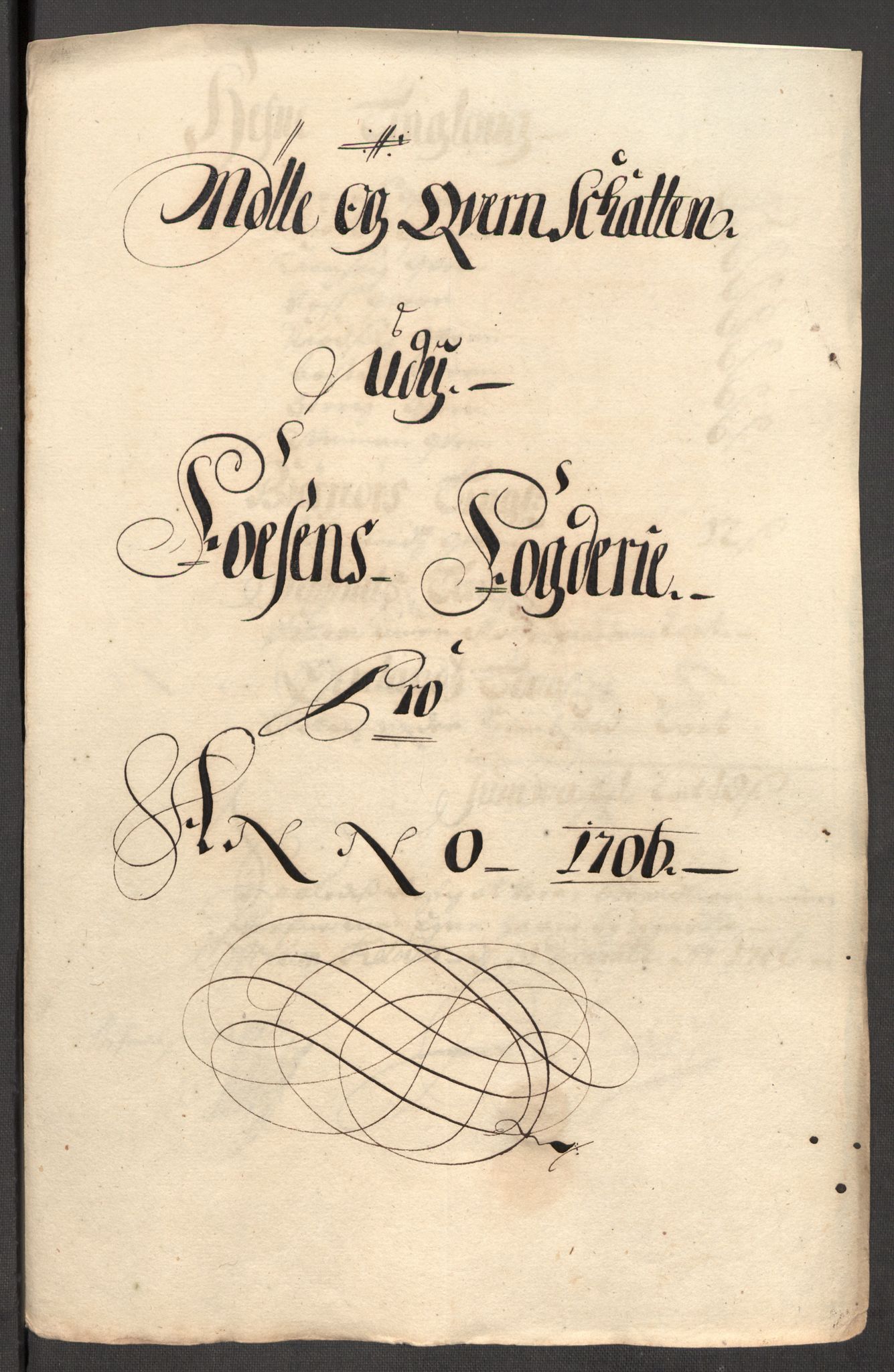 Rentekammeret inntil 1814, Reviderte regnskaper, Fogderegnskap, RA/EA-4092/R57/L3857: Fogderegnskap Fosen, 1706-1707, p. 92