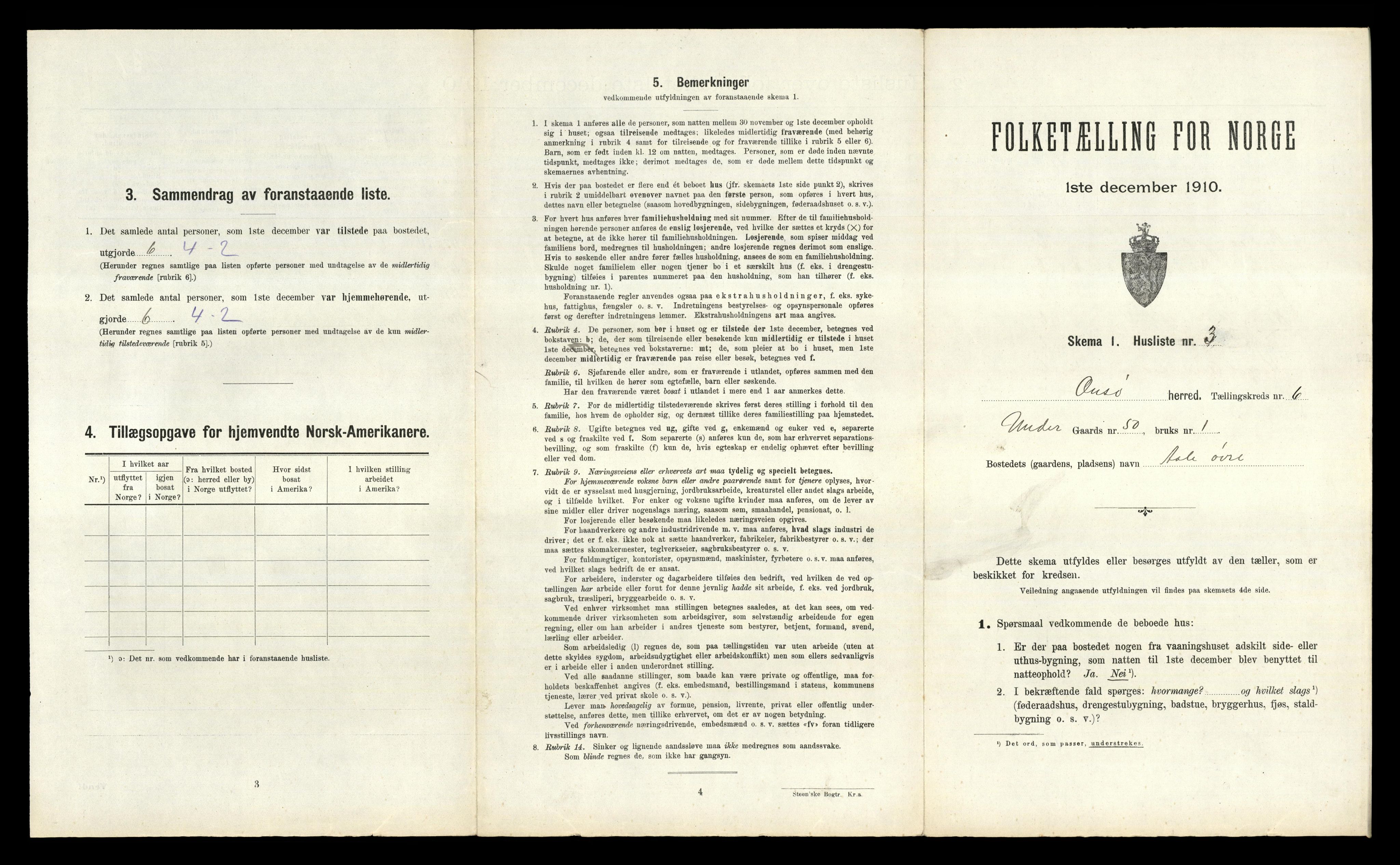 RA, 1910 census for Onsøy, 1910, p. 1261