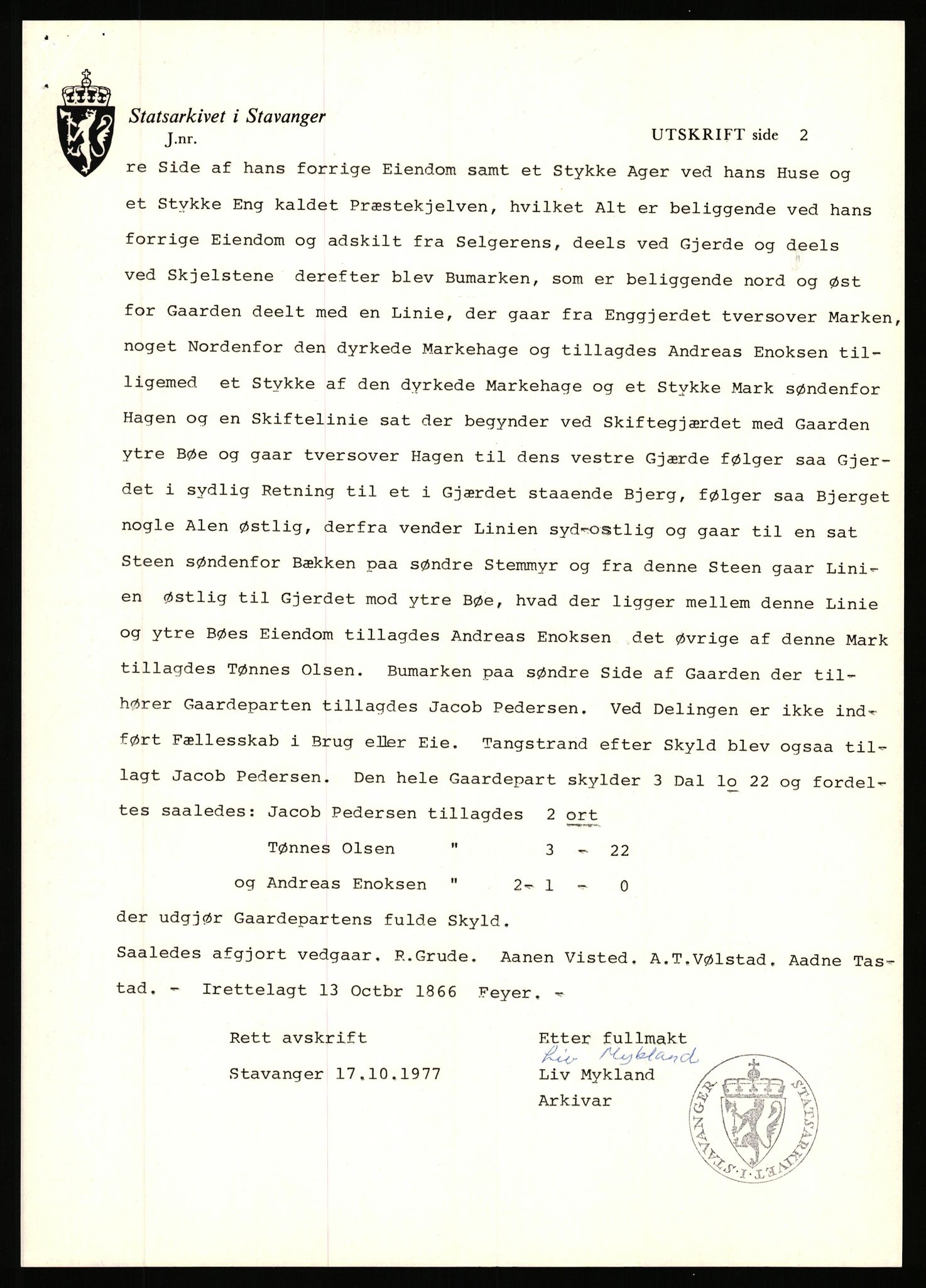 Statsarkivet i Stavanger, AV/SAST-A-101971/03/Y/Yj/L0096: Avskrifter sortert etter gårdsnavn: Vistad - Vågen søndre, 1750-1930, p. 165