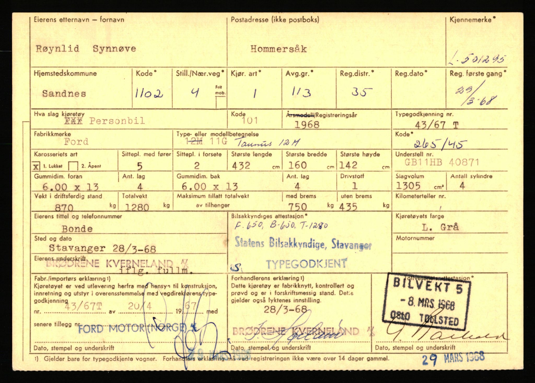 Stavanger trafikkstasjon, AV/SAST-A-101942/0/F/L0077: L-500000 - L-502999, 1930-1971, p. 889