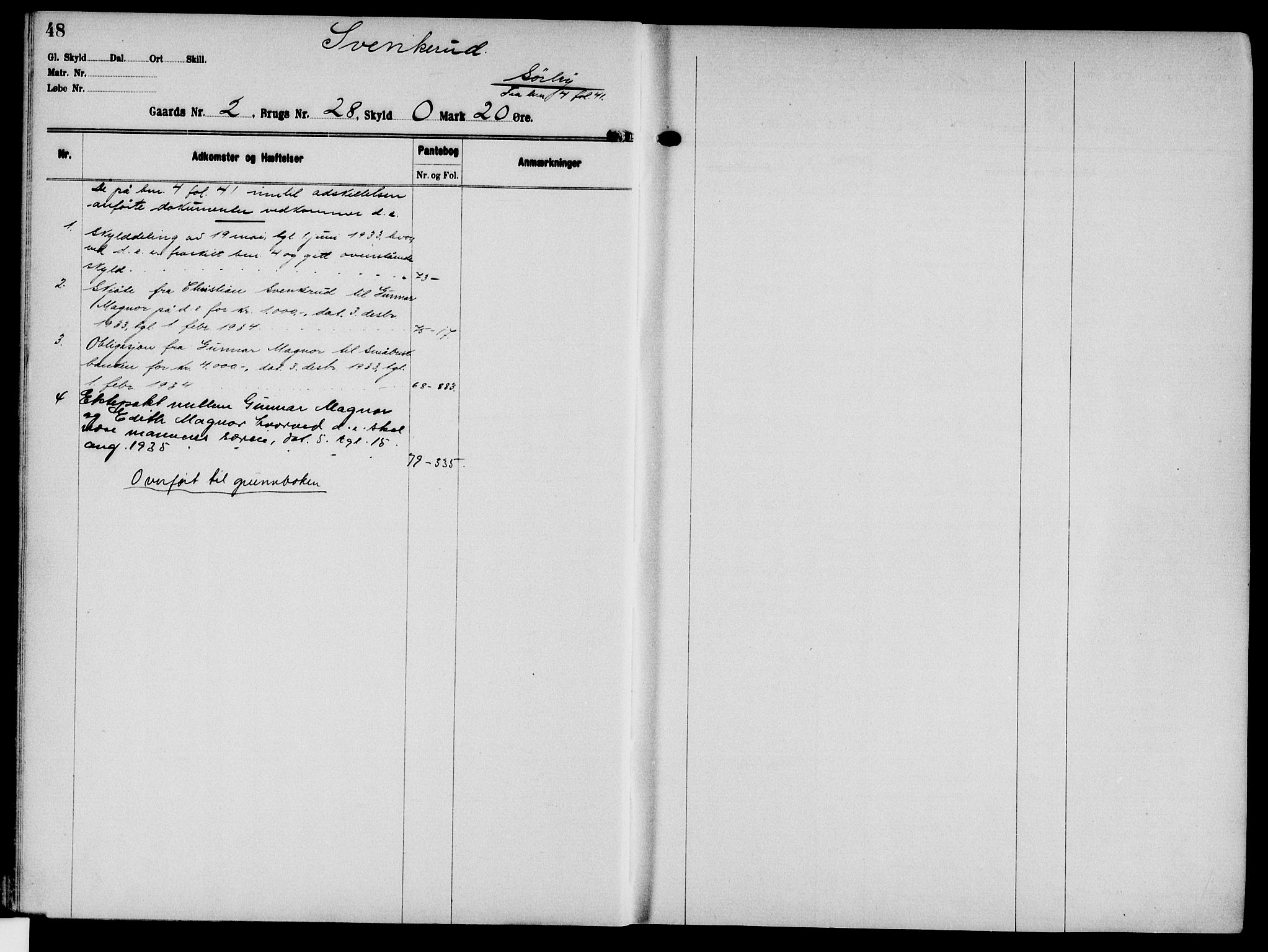 Solør tingrett, AV/SAH-TING-008/H/Ha/Hak/L0001: Mortgage register no. I, 1900-1935, p. 48