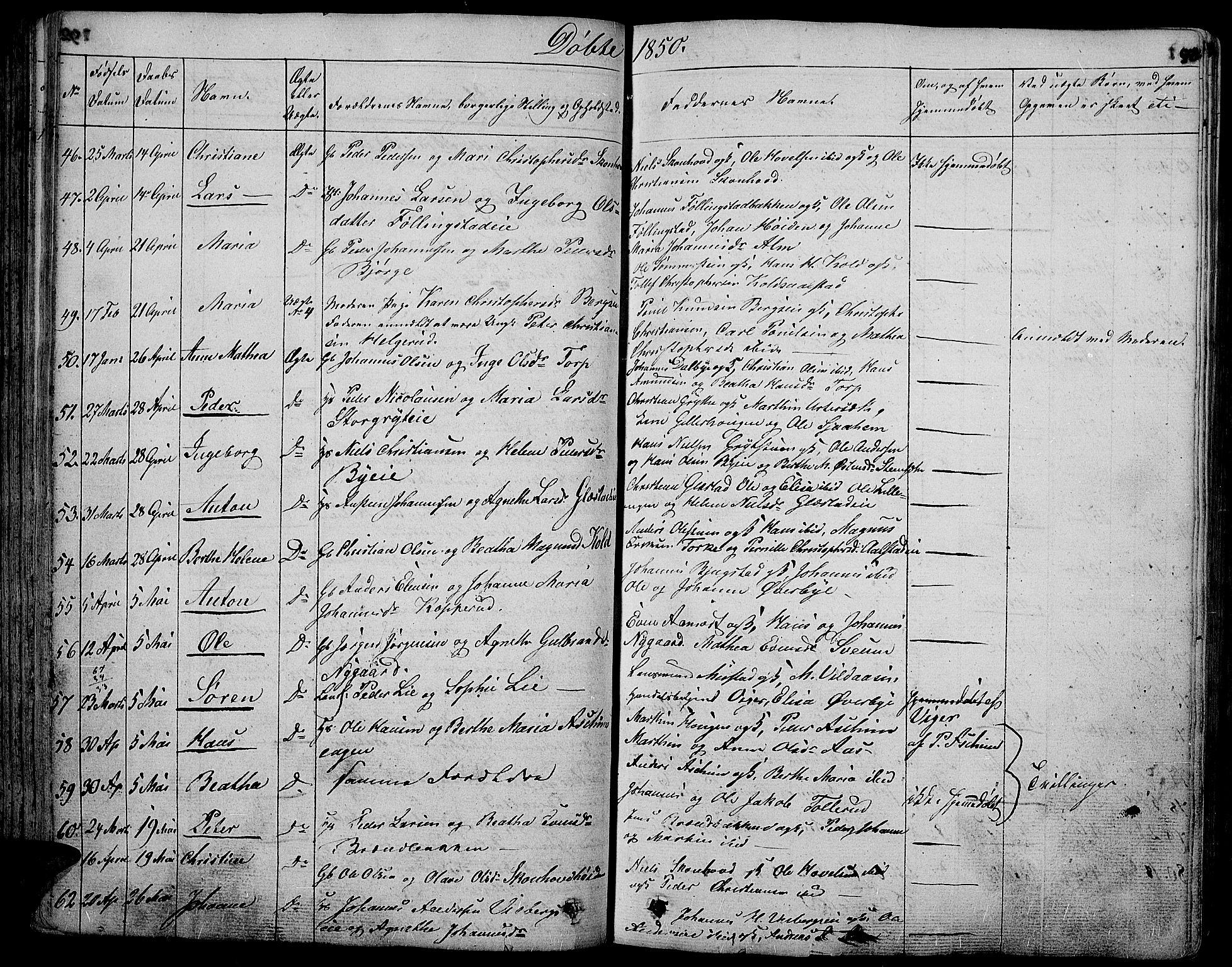 Vardal prestekontor, AV/SAH-PREST-100/H/Ha/Hab/L0004: Parish register (copy) no. 4, 1831-1853, p. 93