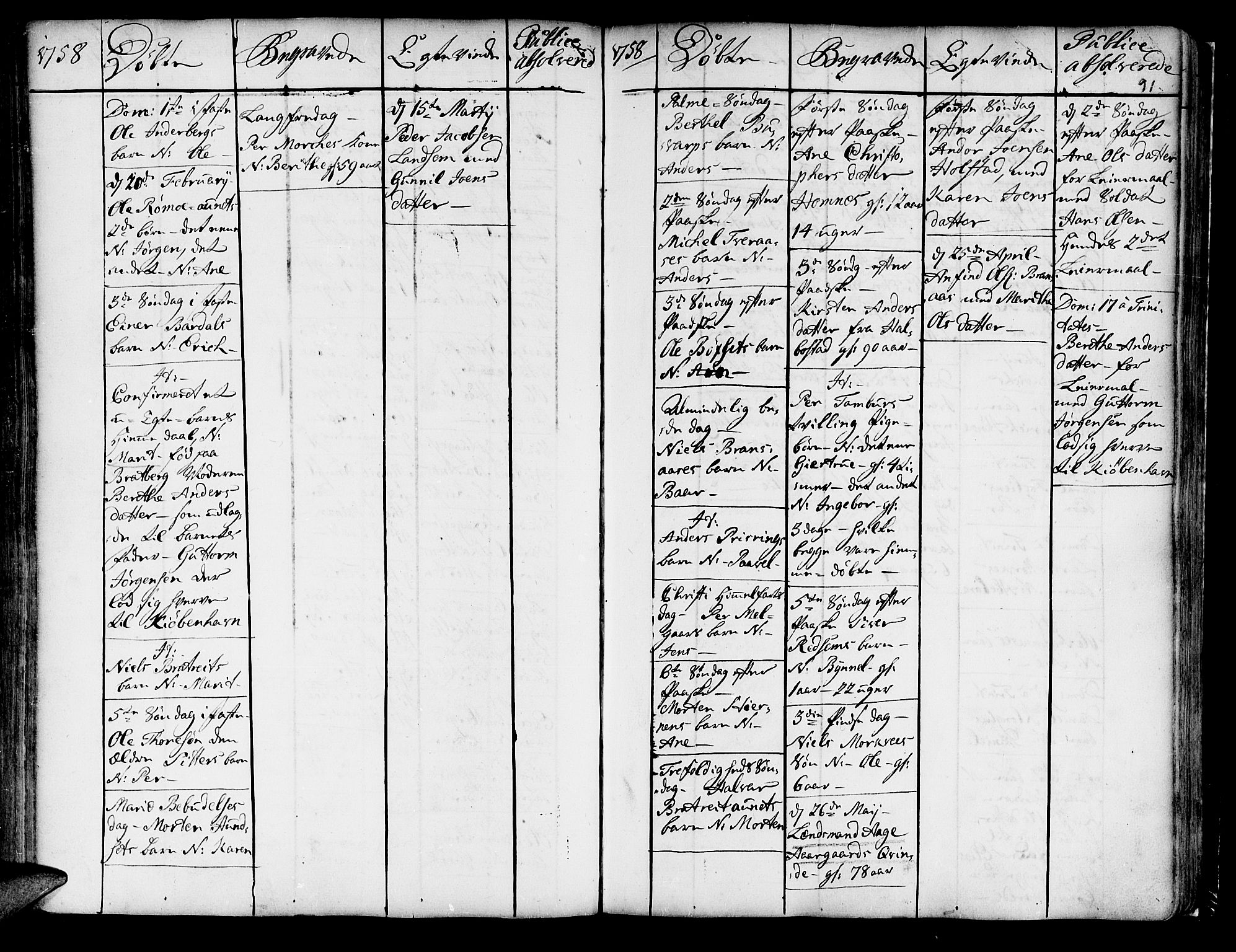 Ministerialprotokoller, klokkerbøker og fødselsregistre - Nord-Trøndelag, SAT/A-1458/741/L0385: Parish register (official) no. 741A01, 1722-1815, p. 91