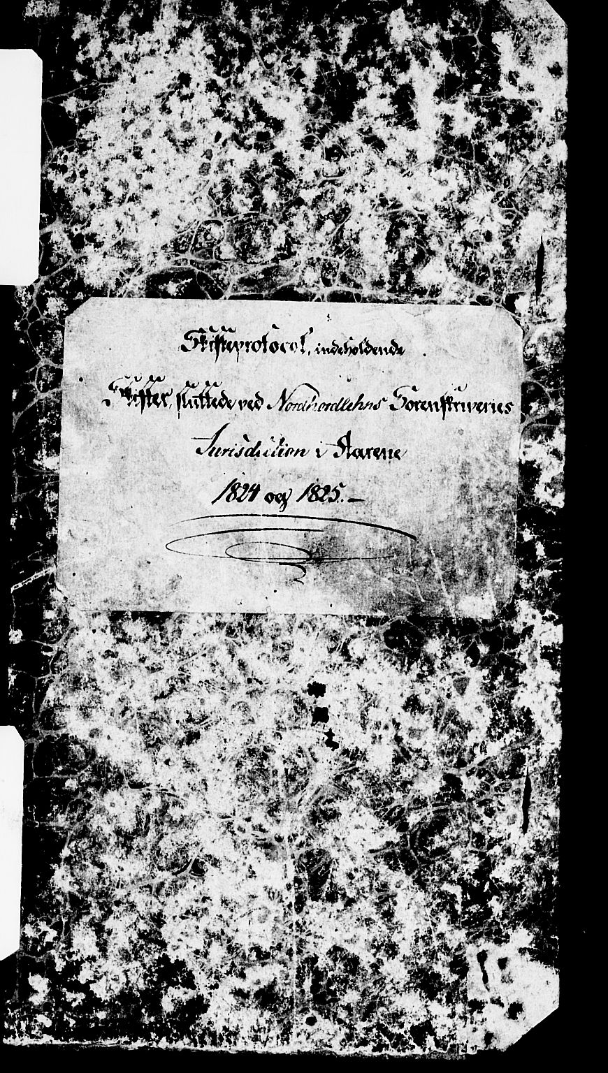 Nordhordland sorenskrivar, SAB/A-2901/1/H/Ha/L0015: Skifteprotokollar Nordhordland , 1824-1825