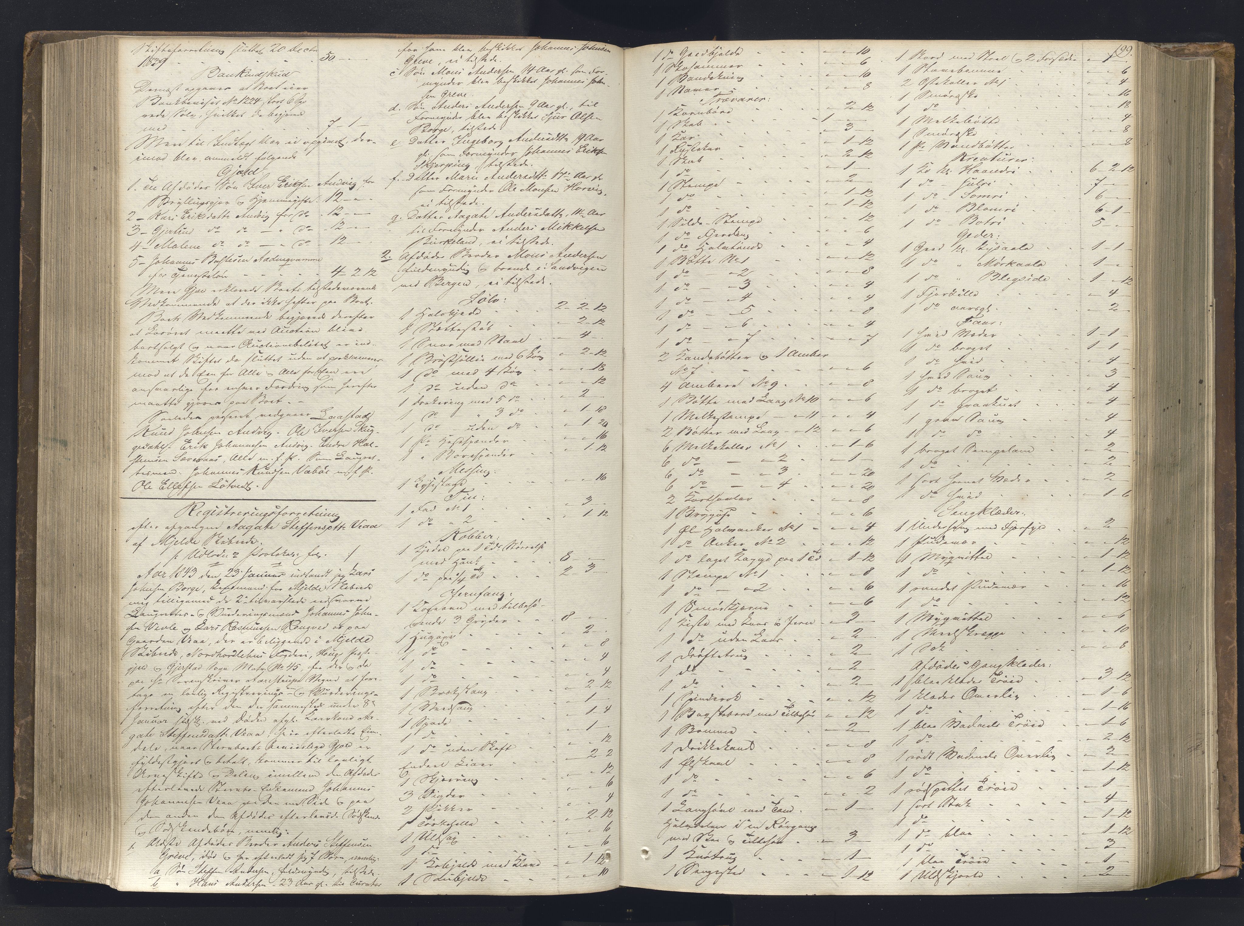 Nordhordland sorenskrivar, AV/SAB-A-2901/1/H/Hb/L0001: Registreringsprotokollar, 1841-1845, p. 199