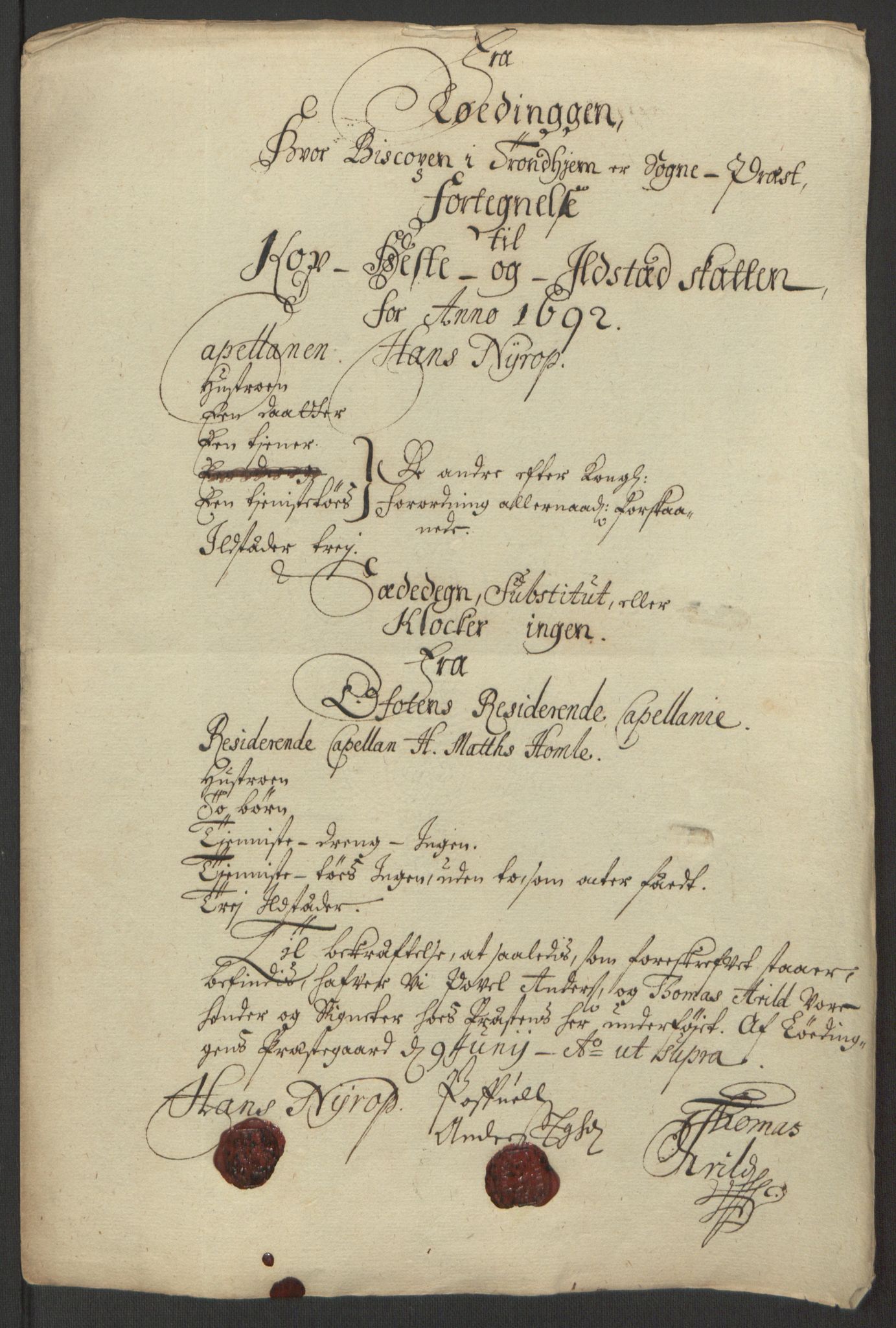 Rentekammeret inntil 1814, Reviderte regnskaper, Fogderegnskap, AV/RA-EA-4092/R66/L4577: Fogderegnskap Salten, 1691-1693, p. 222