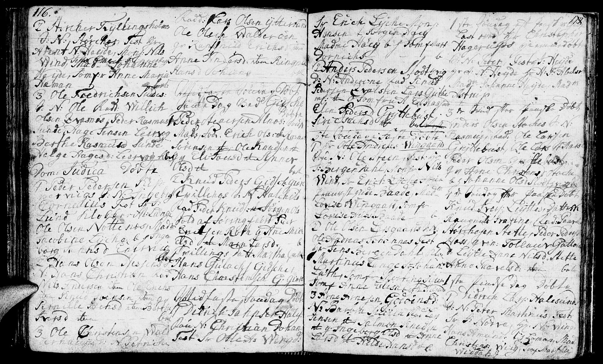 Ministerialprotokoller, klokkerbøker og fødselsregistre - Møre og Romsdal, AV/SAT-A-1454/528/L0421: Parish register (copy) no. 528C02, 1785-1800, p. 116-117