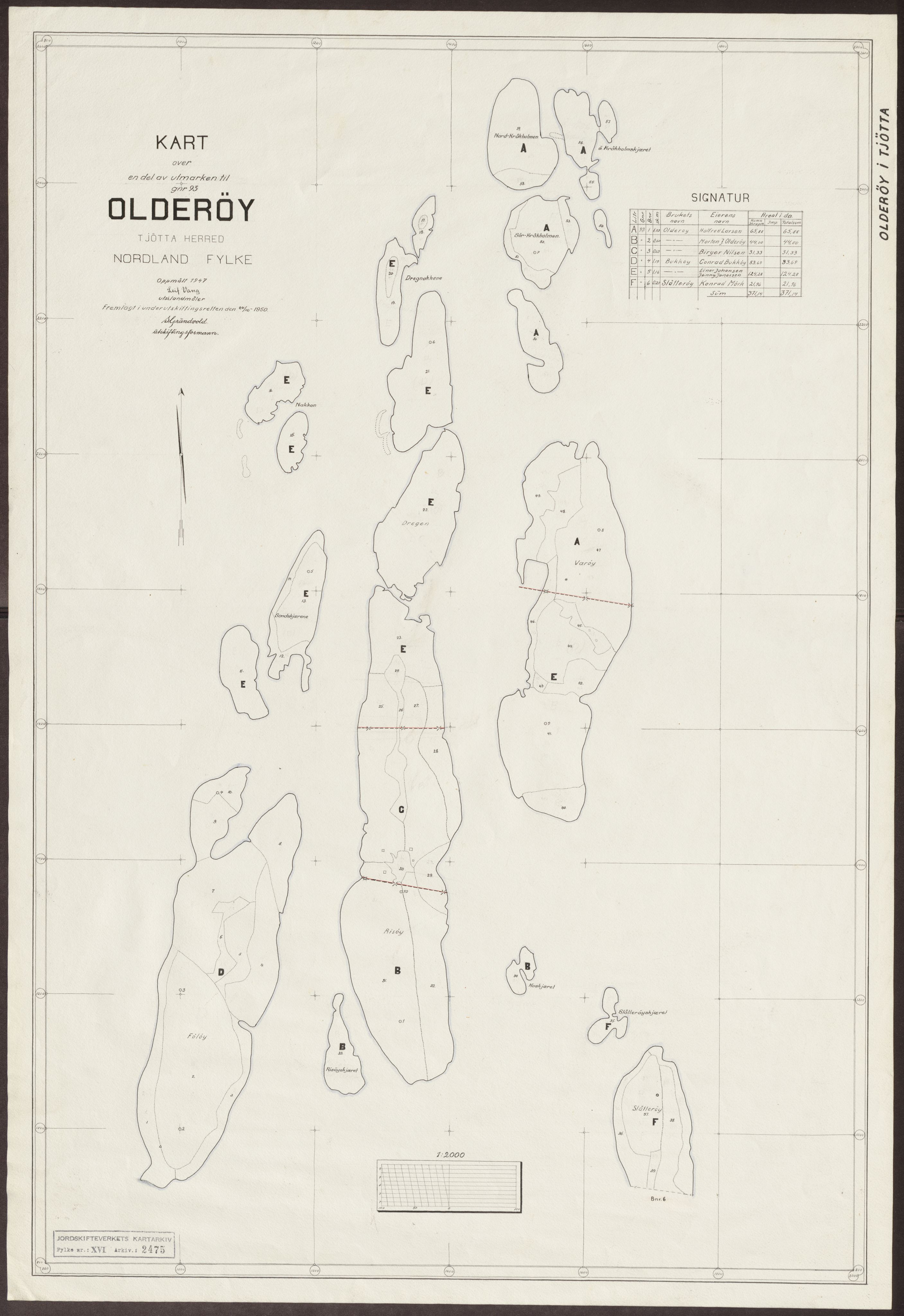 Jordskifteverkets kartarkiv, RA/S-3929/T, 1859-1988, p. 3122